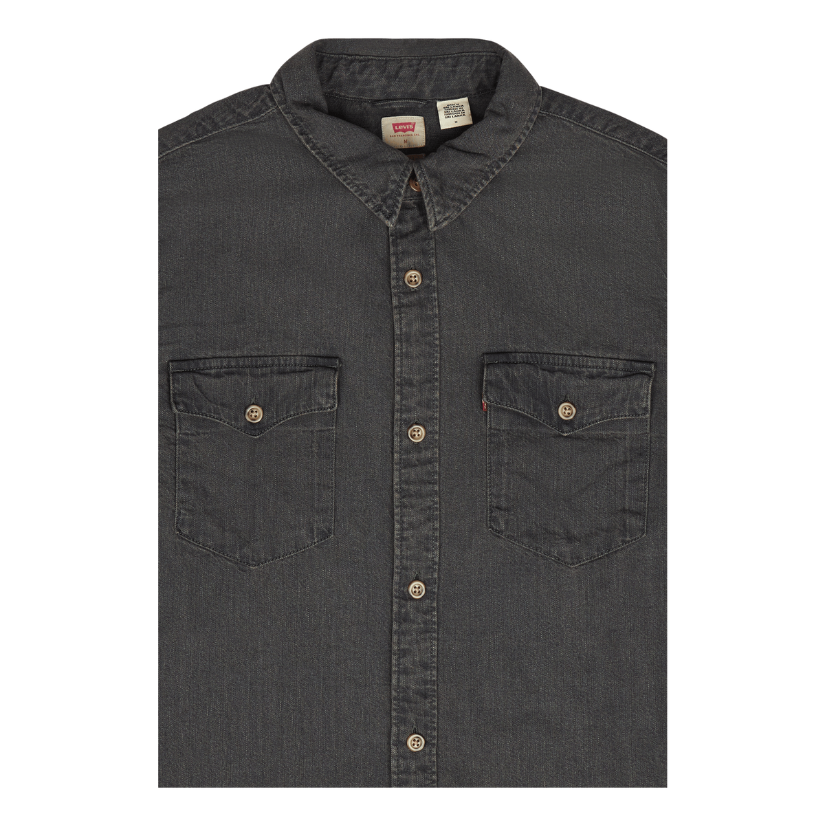 Relaxed Fit Western Z9755   Black Worn In
