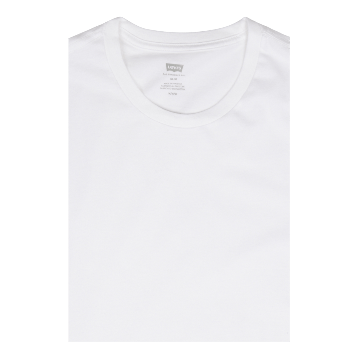 Slim 2pk Crewneck 1 Two-pack Tee White + White