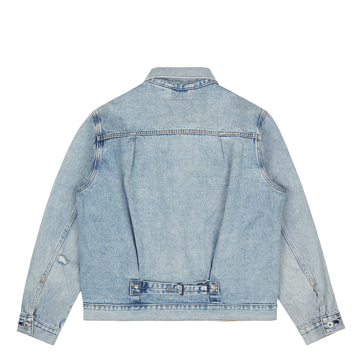 Type I Trucker Z7771  Light Indigo Worn In