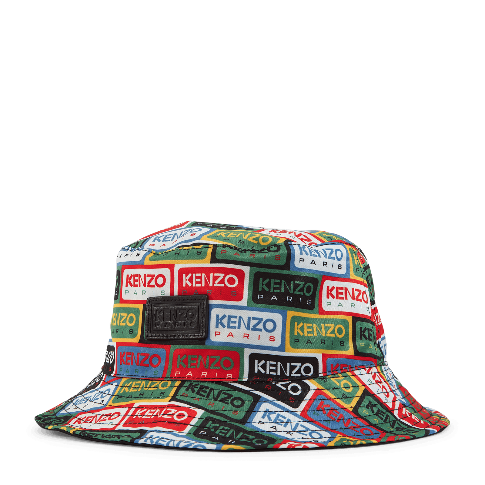 Bucket Hat Kenzo Label Multicolor