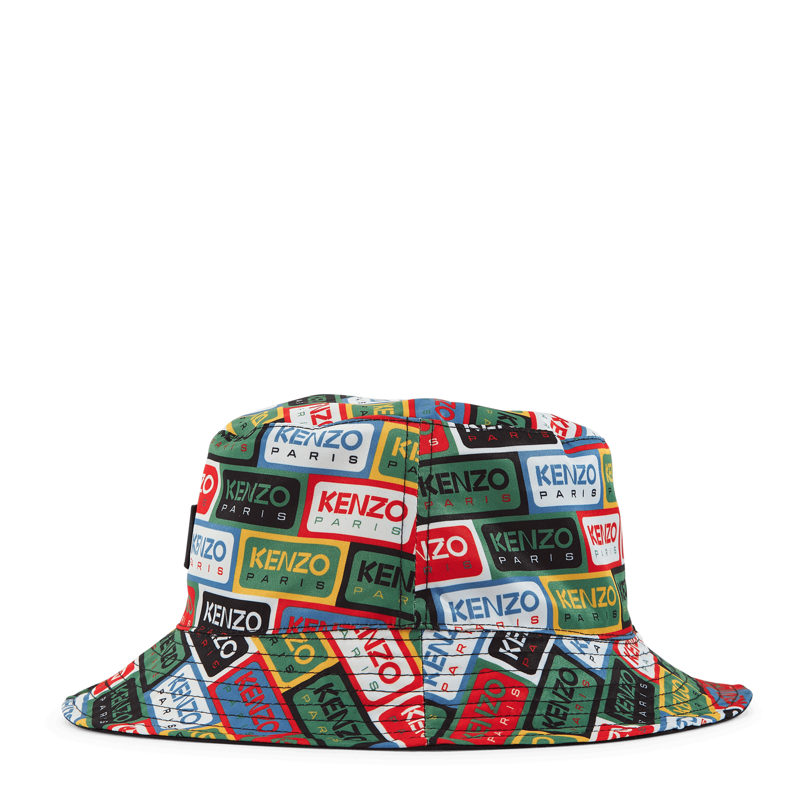 Bucket Hat Kenzo Label Multicolor