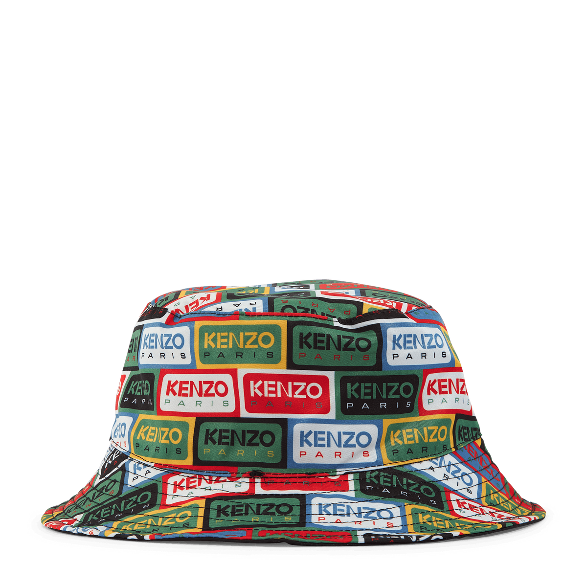 Bucket Hat Kenzo Label Multicolor