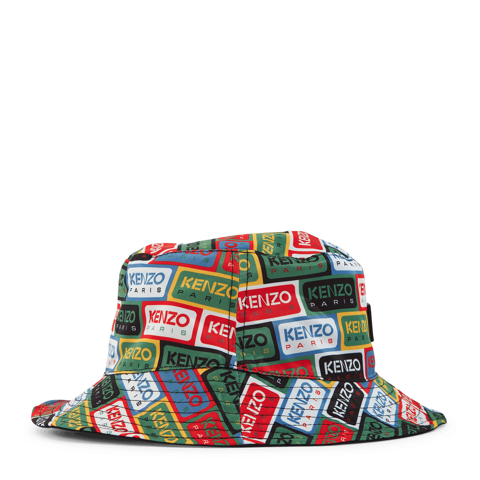 Bucket Hat Kenzo Label Multicolor