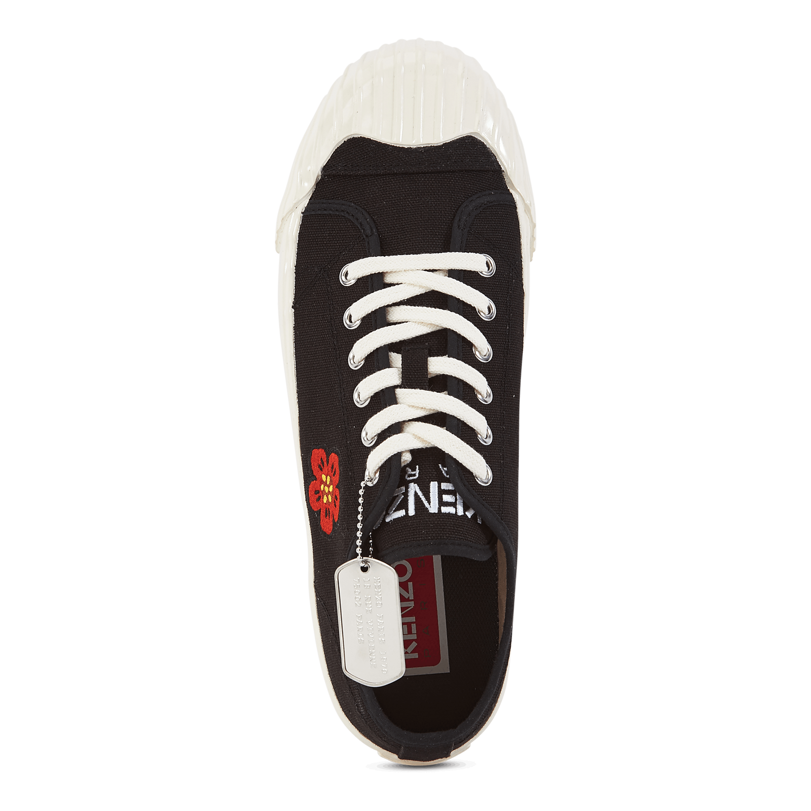 Low Top Sneaker Boke Flower Black