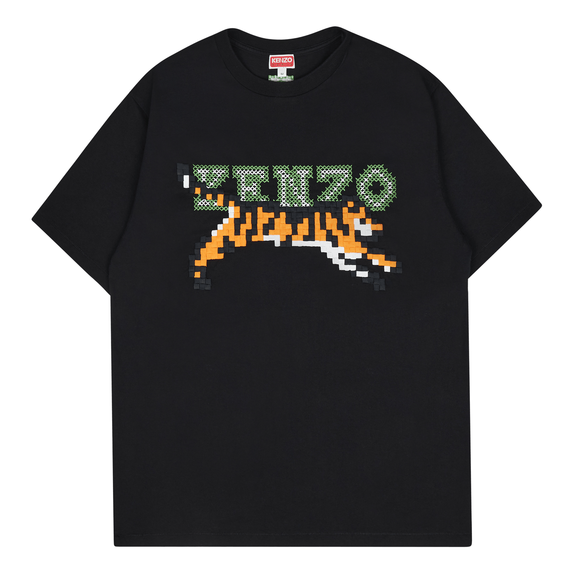 T-shirt Kenzo Pixel Black