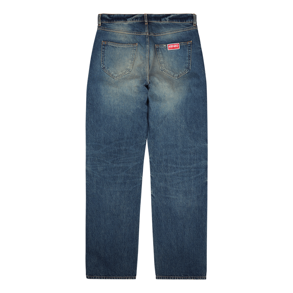 Denim Pants Medium Stone Blue Denim