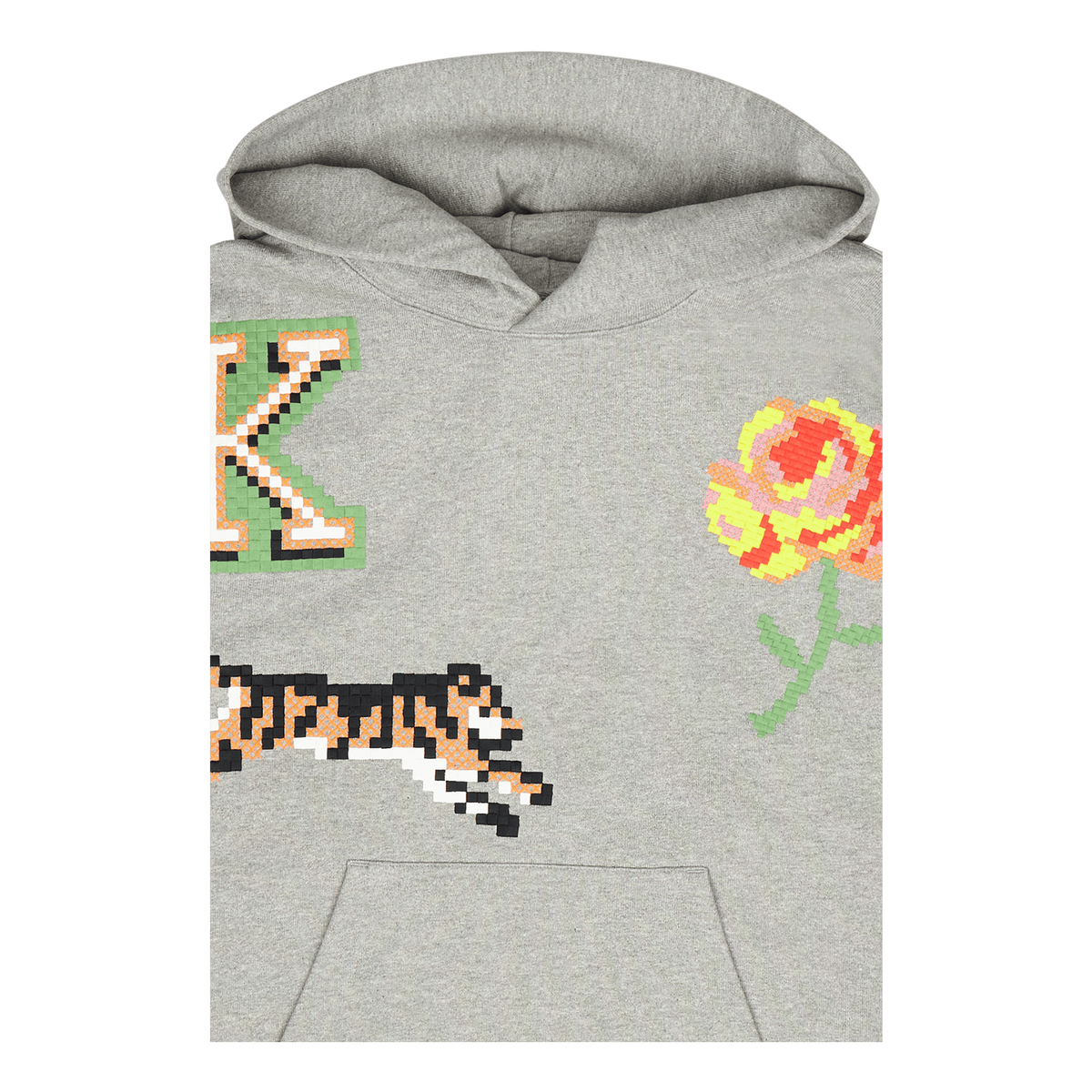 Sweat Kenzo Pixel Pearl Grey
