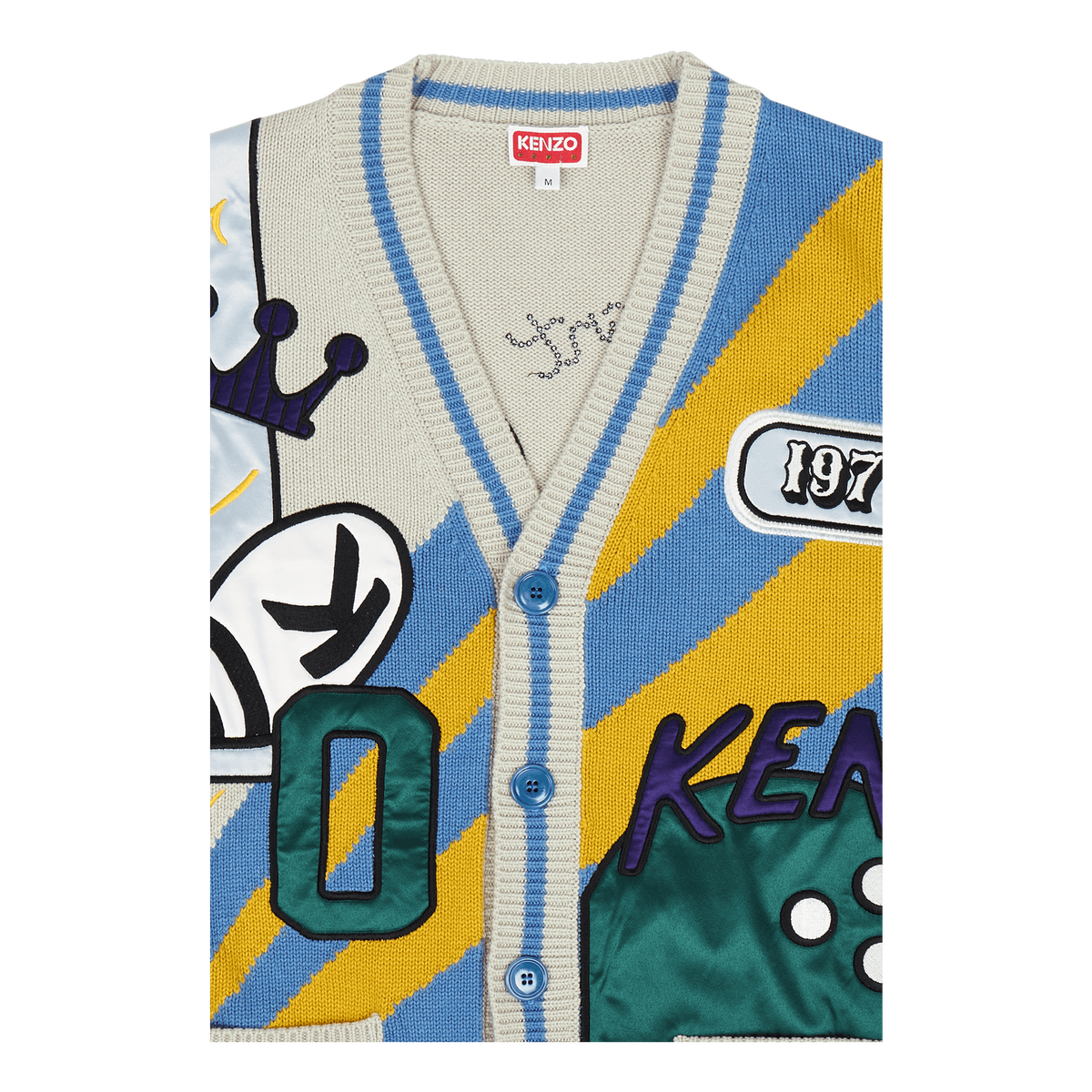 Cardigan Bowling Elephant Cyan