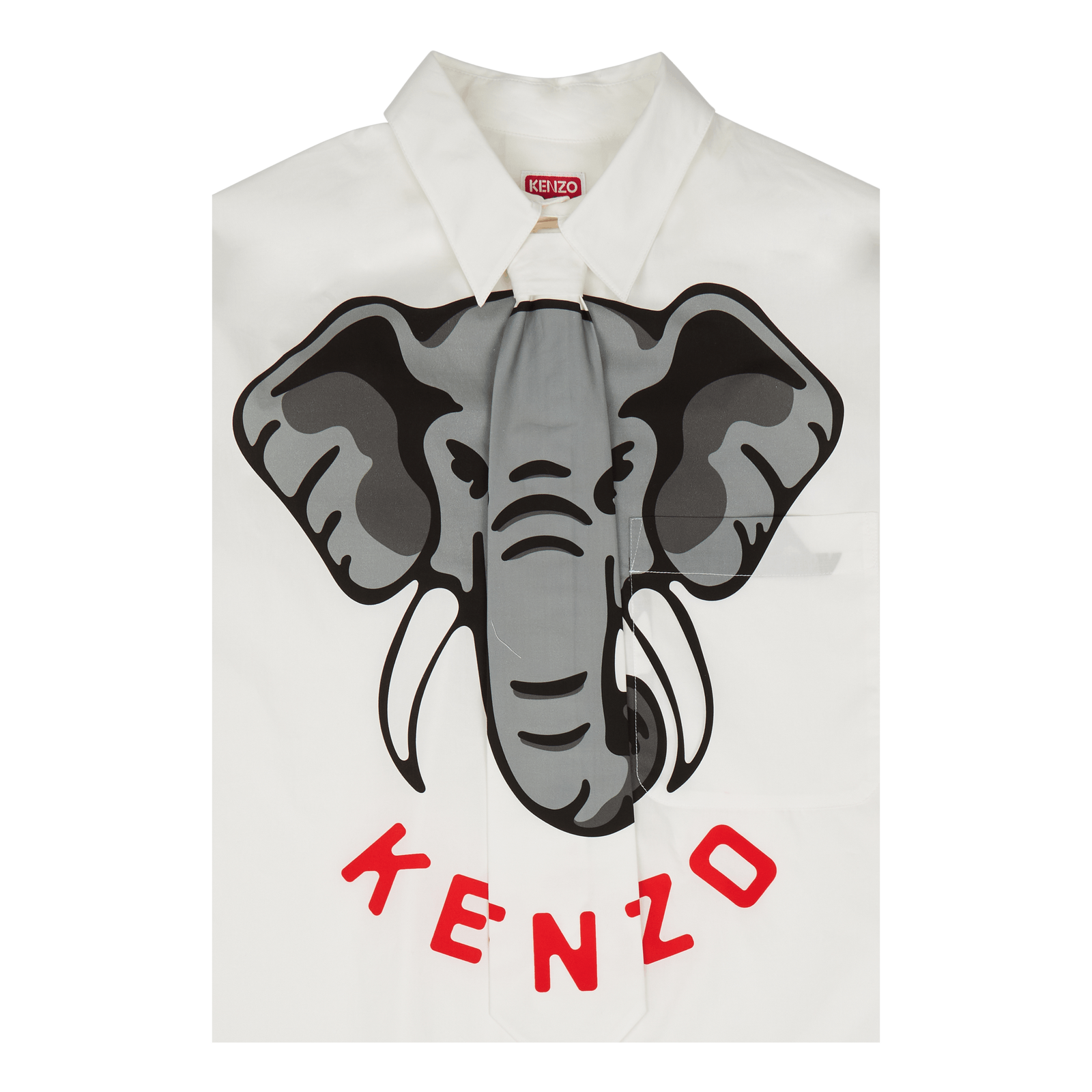 Shirt Ls Ken Zo Off White