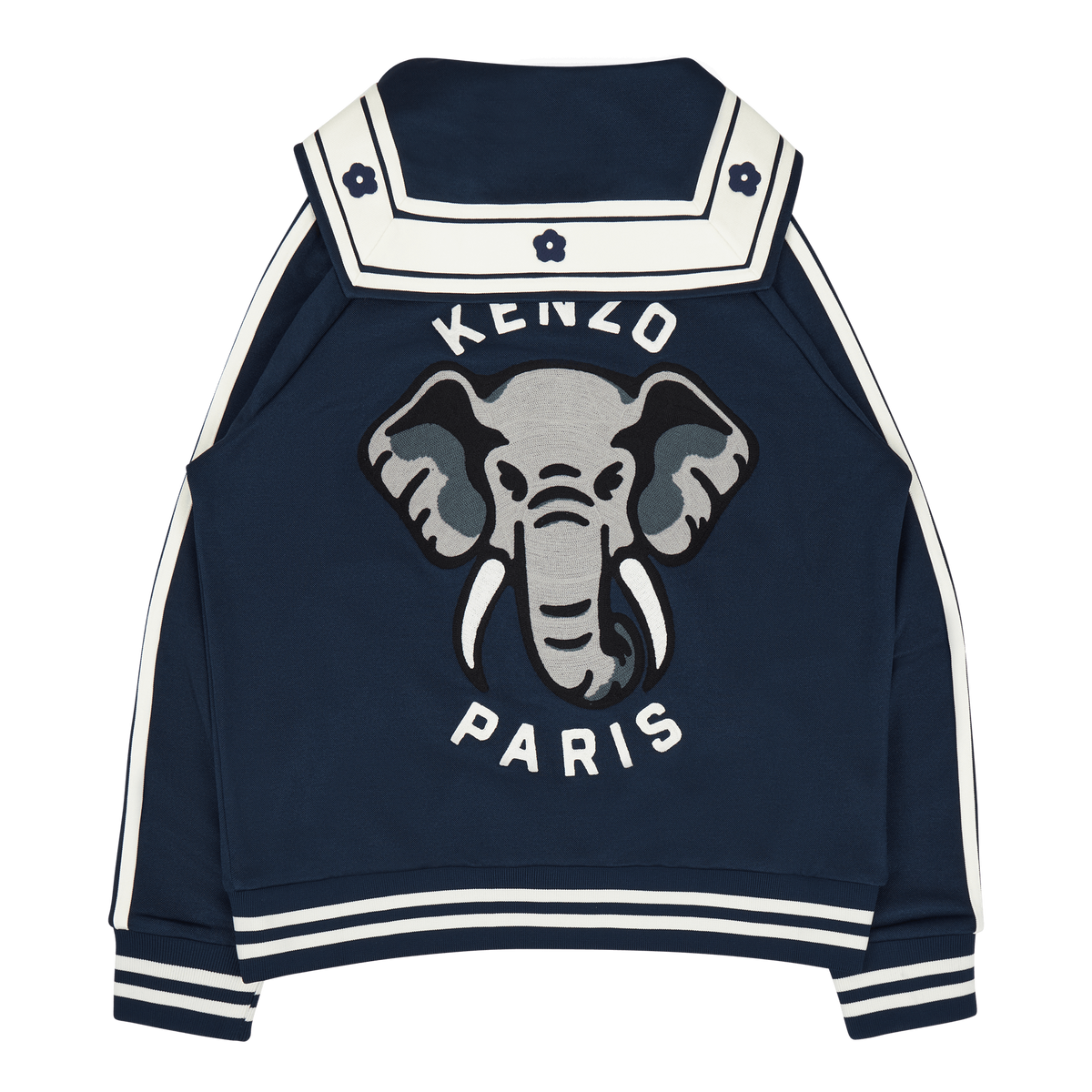 Zip Up Sweatshirt Ken Zo Midnight Blue