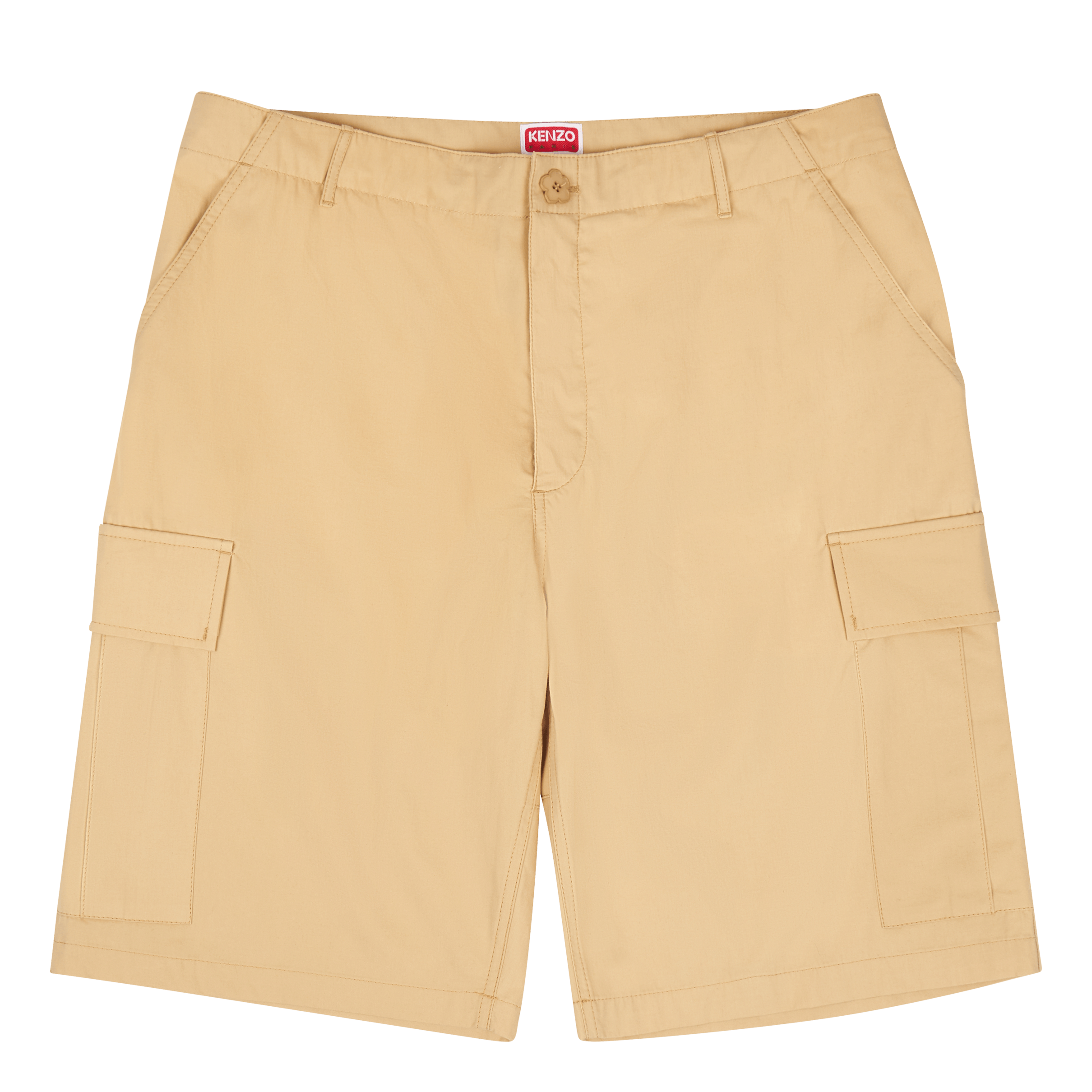 Kenzo Cargo Shorts Beige Caliroots