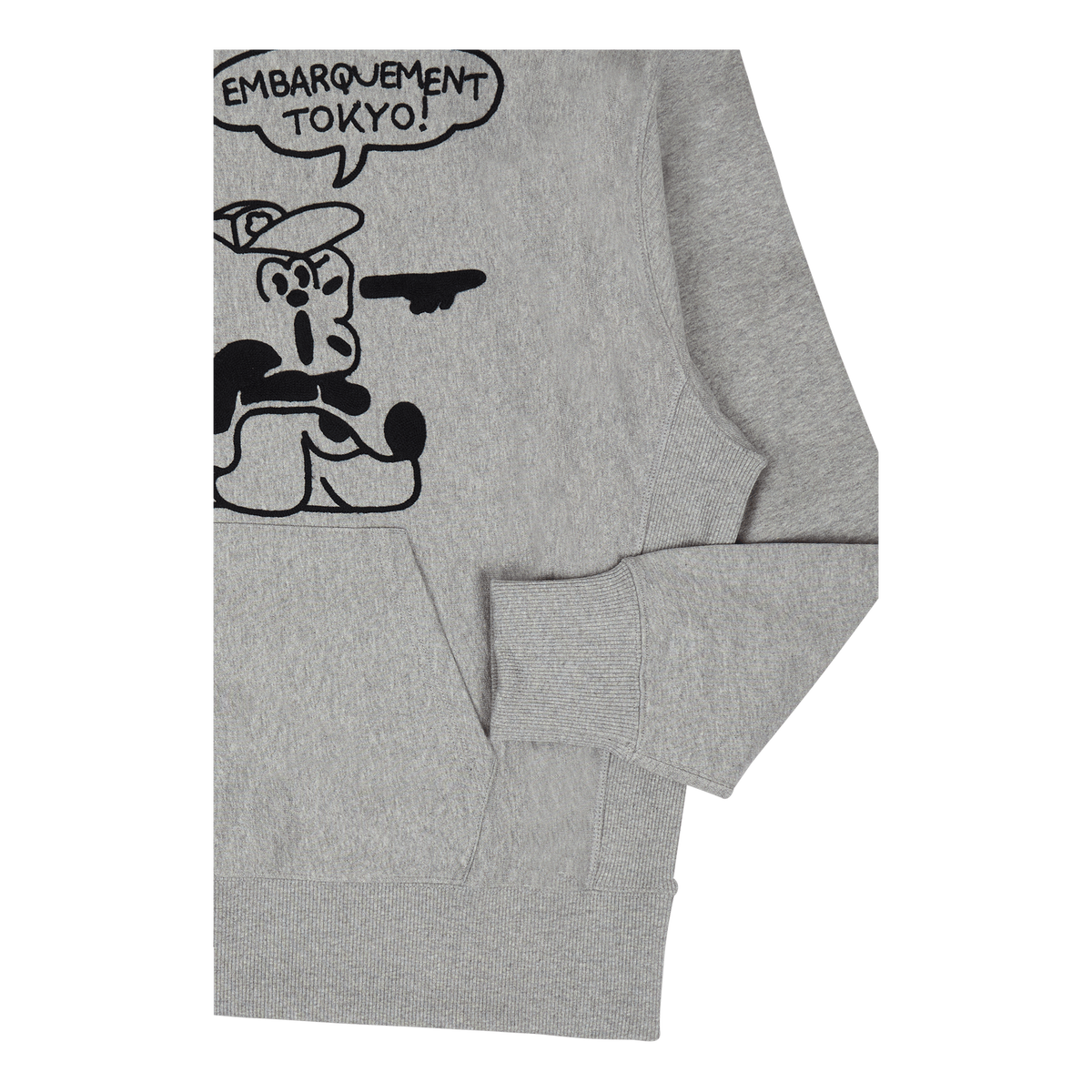 Hoodie Boke Boy Pearl Grey