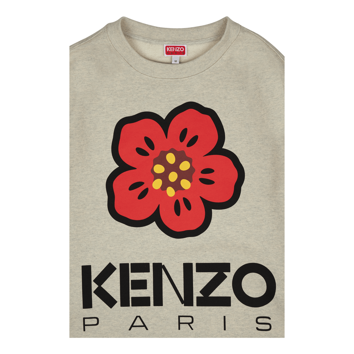 Sweat Boke Flower Pale Grey