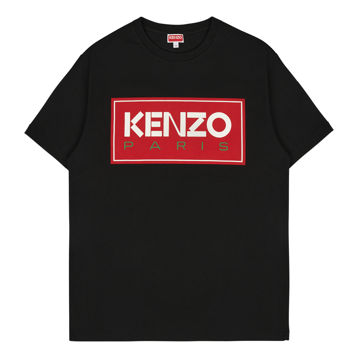 T-shirt Tricolor Kenzo Paris Black