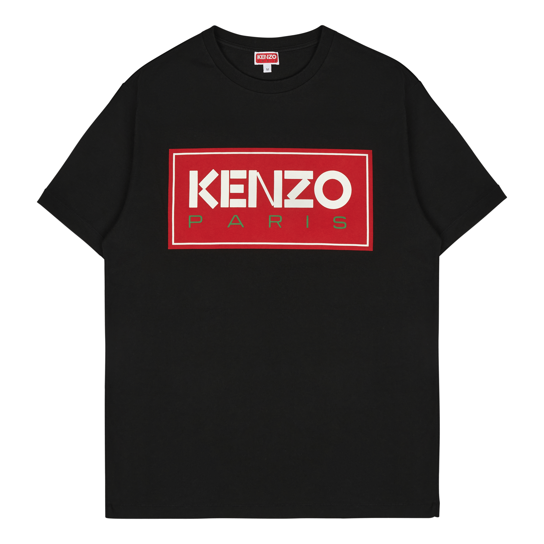 T-shirt Tricolor Kenzo Paris Black