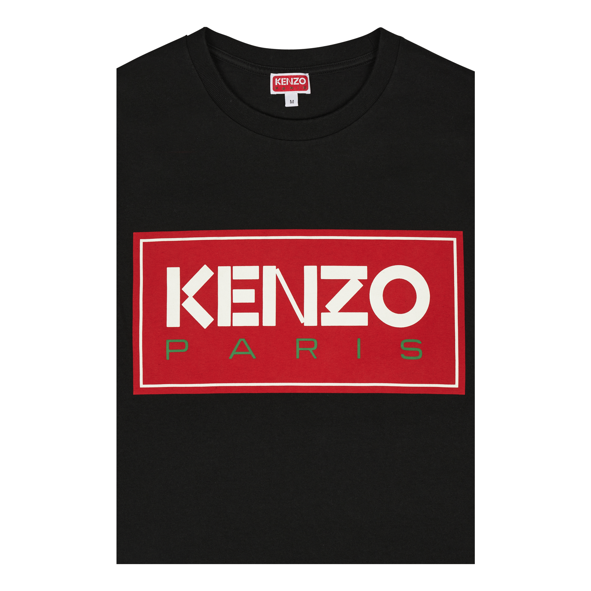 T-shirt Tricolor Kenzo Paris Black