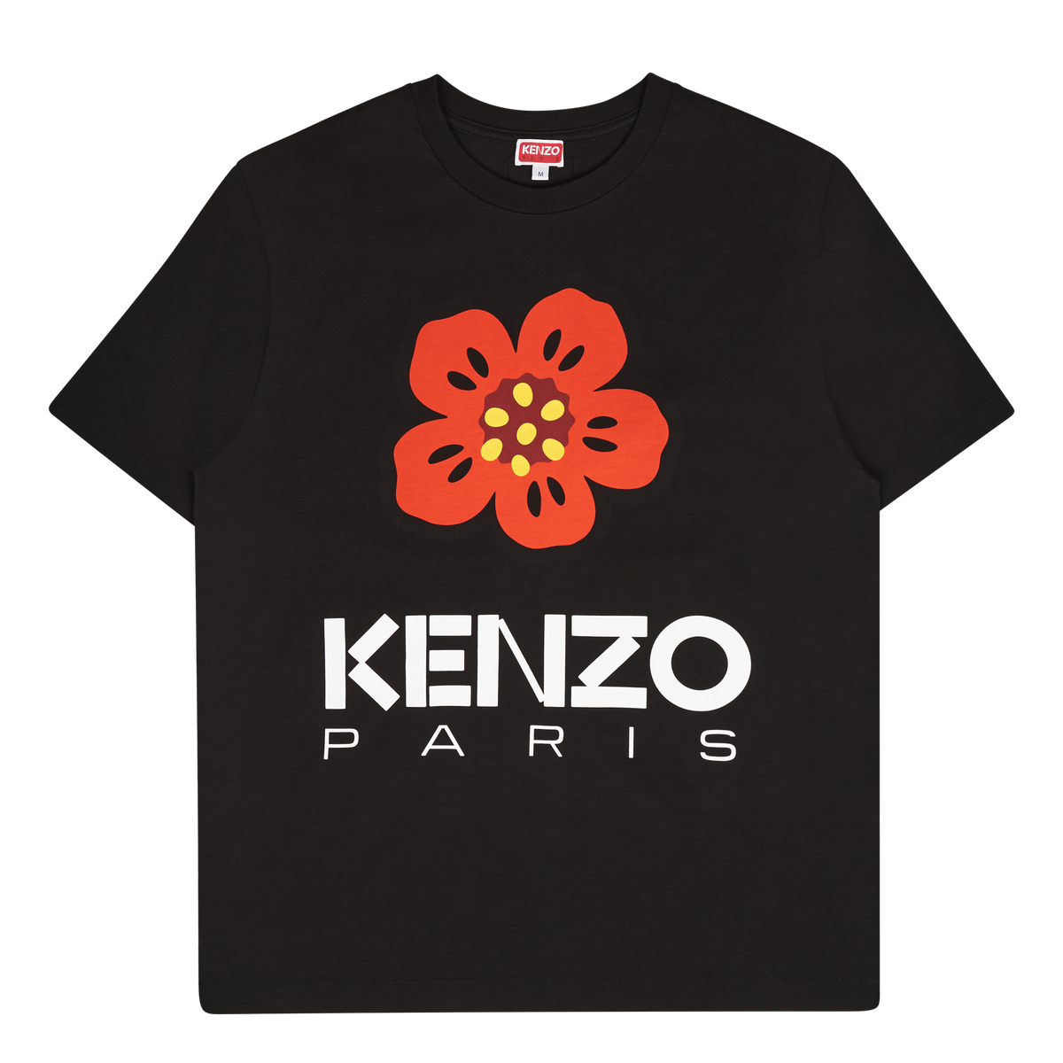 T-shirt Boke Flower Black