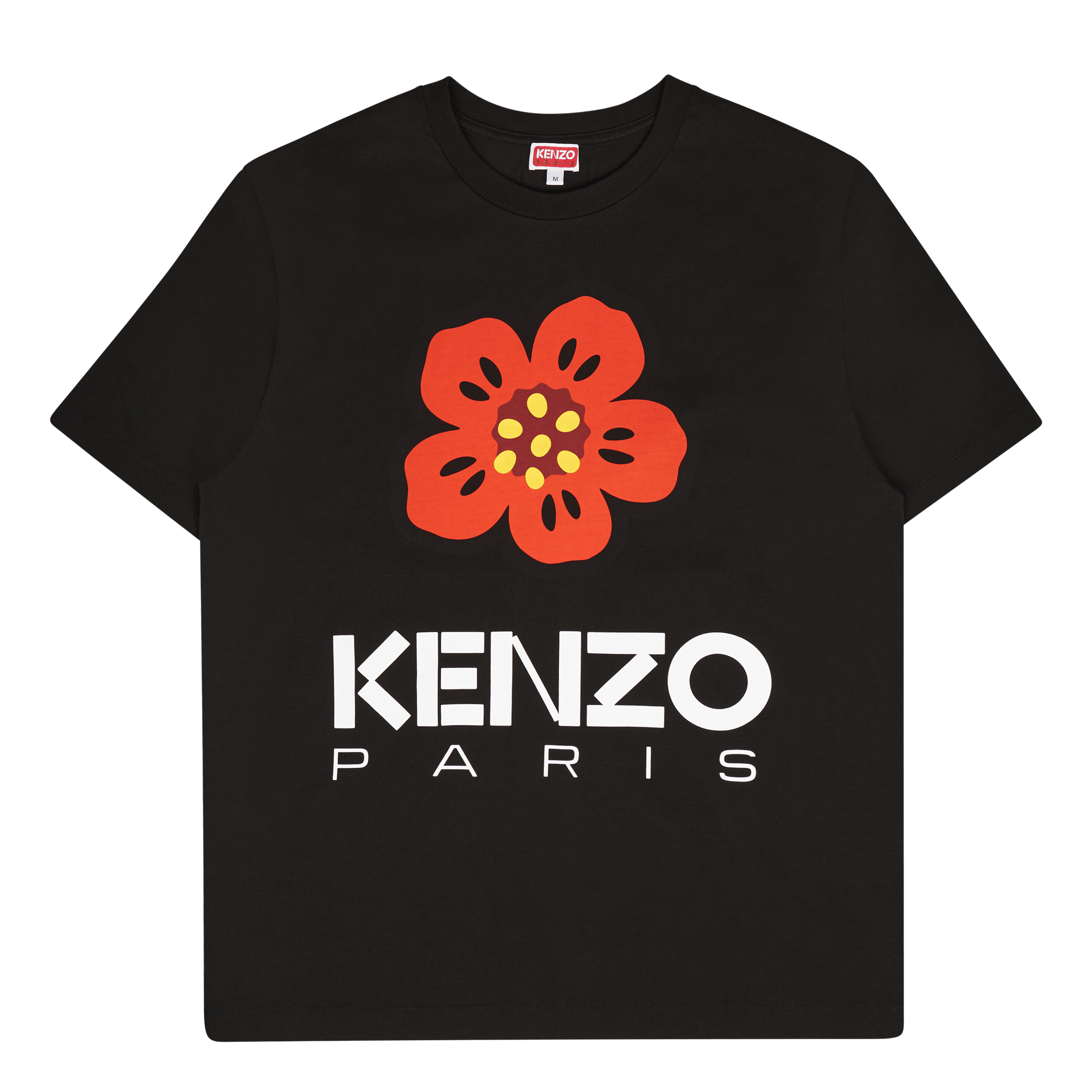 T-shirt Boke Flower Black