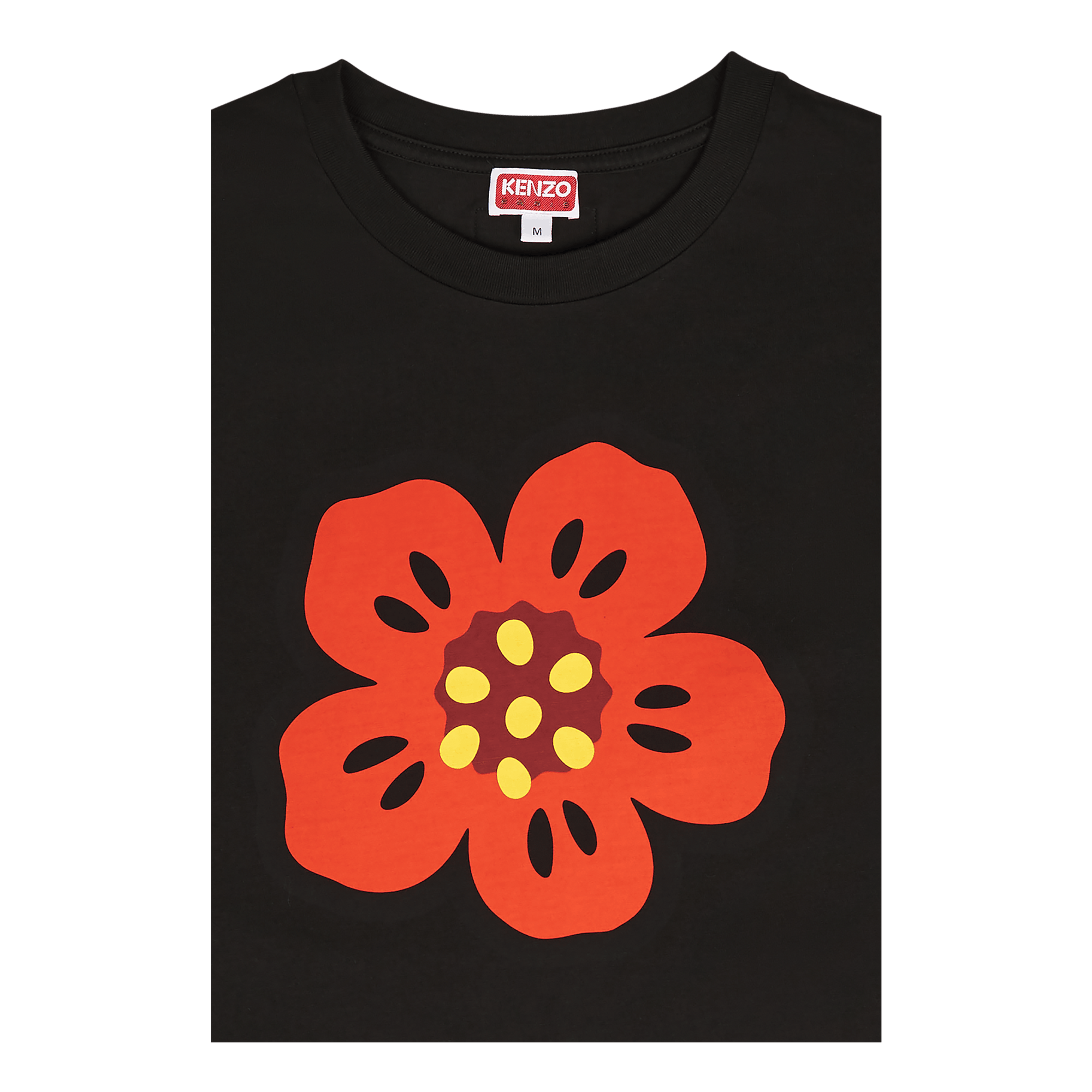 T-shirt Boke Flower Black