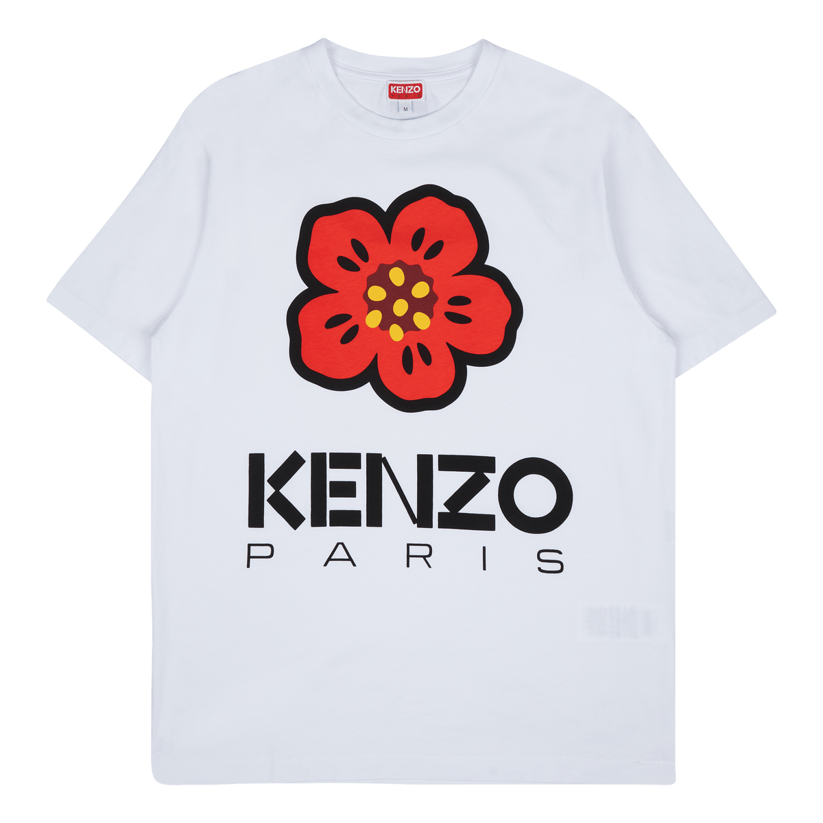 T-shirt Boke Flower White