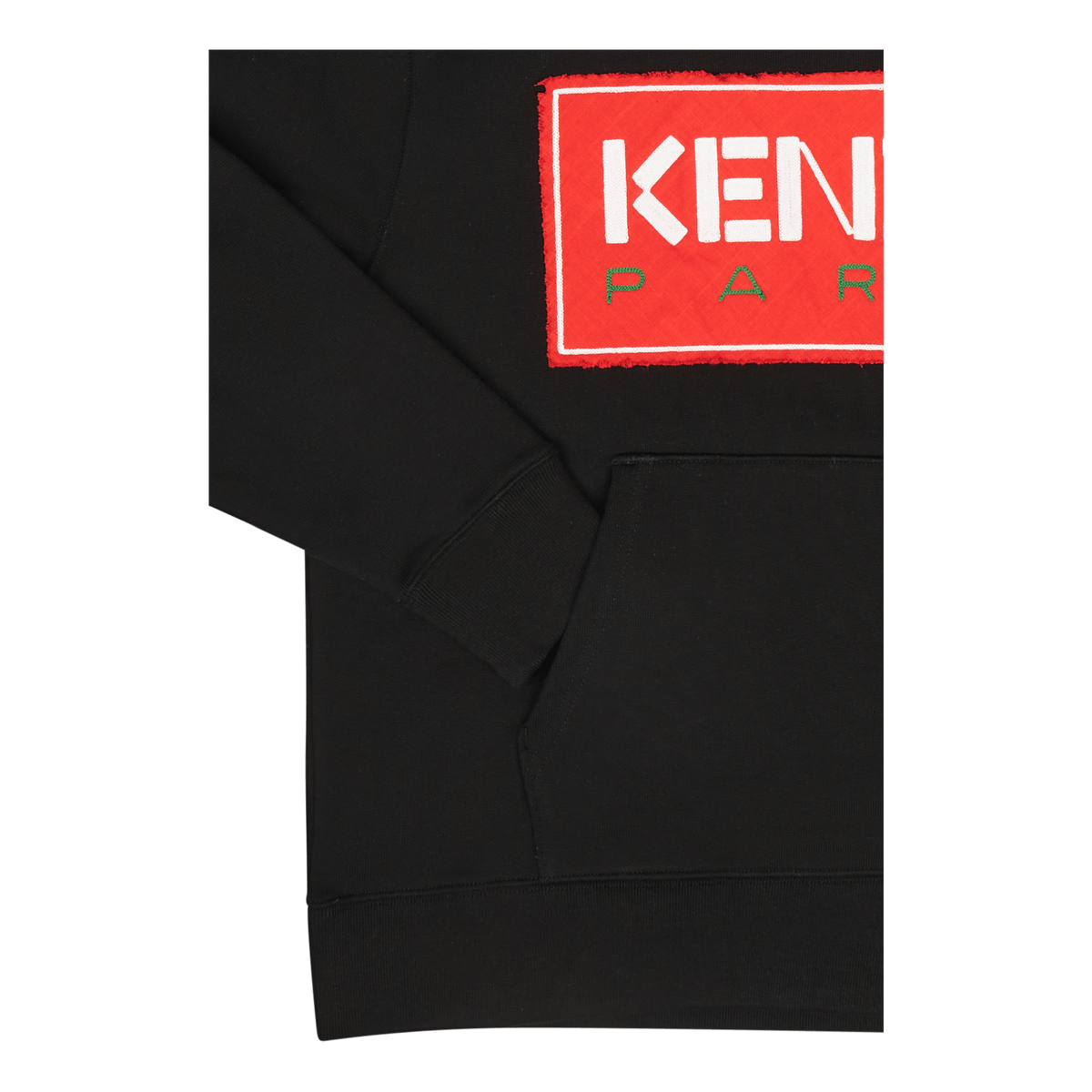 Hoodie Tricolor Kenzo Paris Black