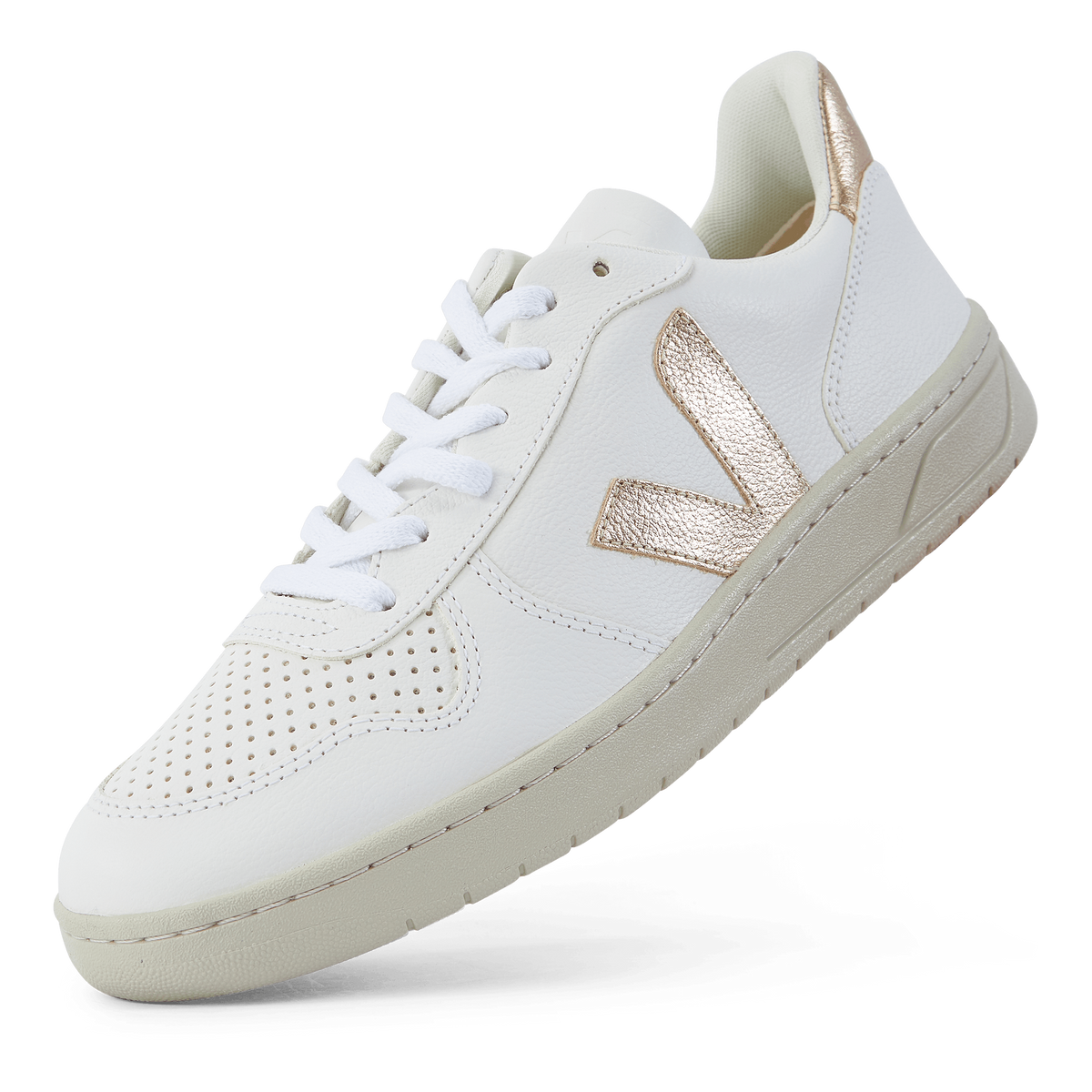 V-10 Chromefree Leather Extra White