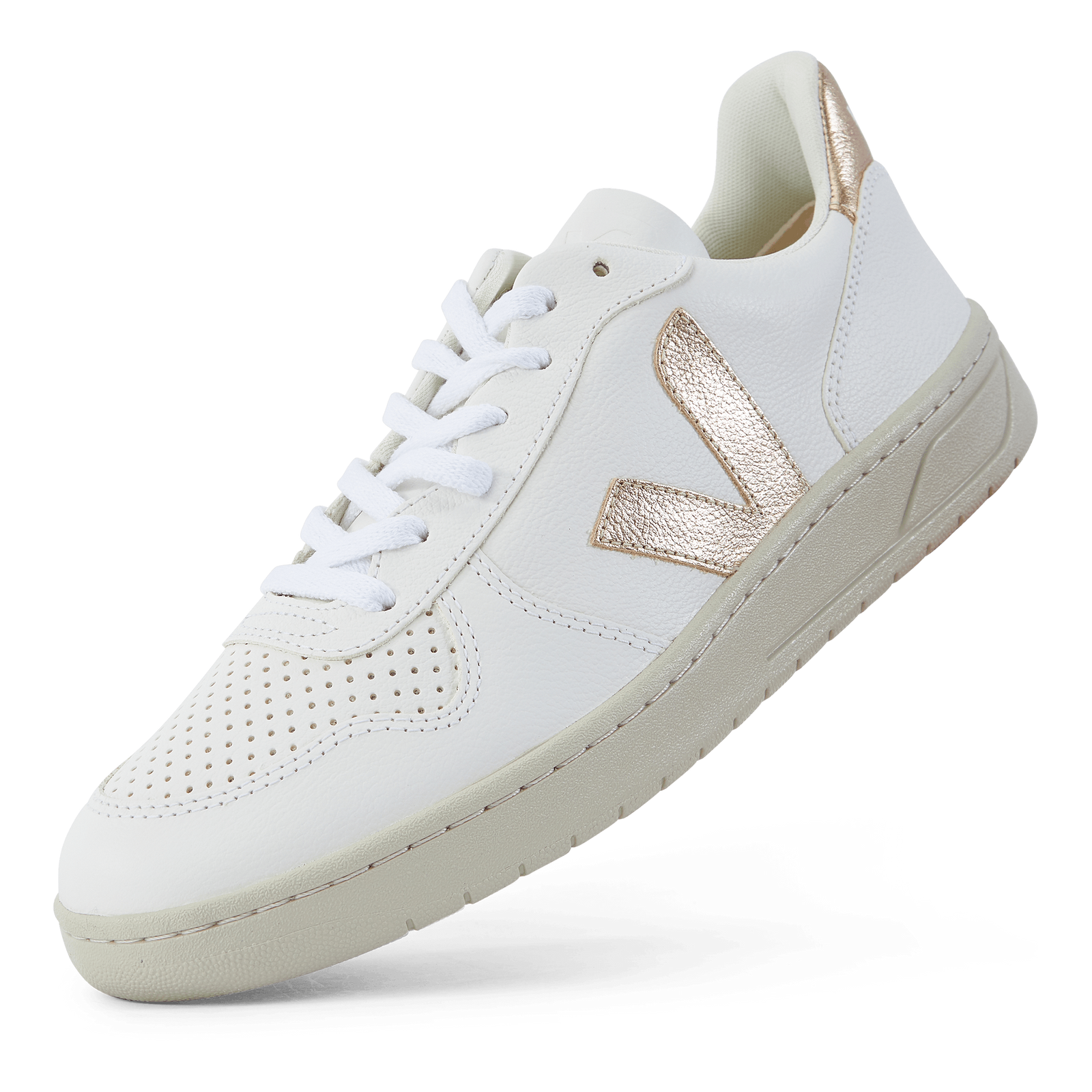 V-10 Chromefree Leather Extra White