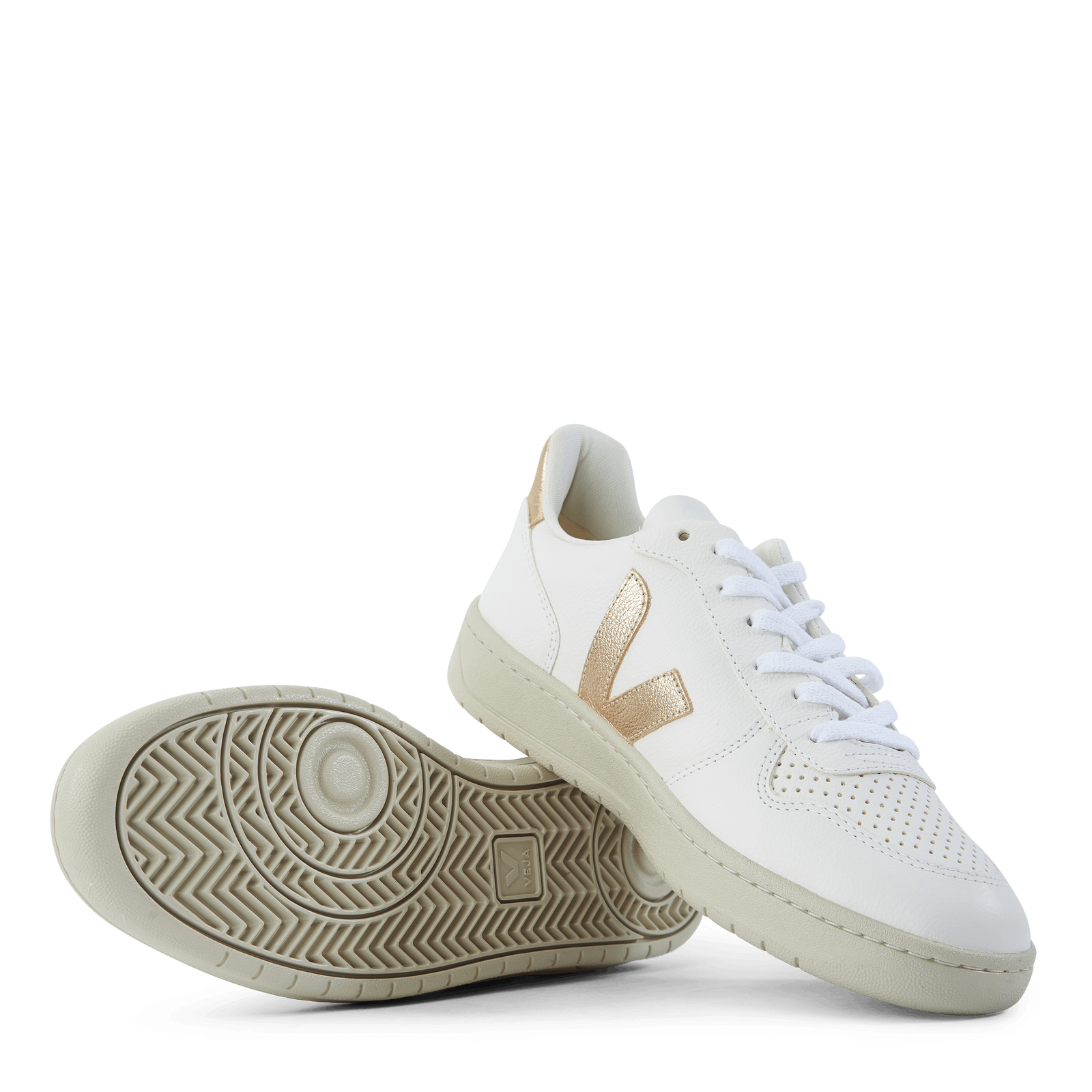 V-10 Chromefree Leather Extra White