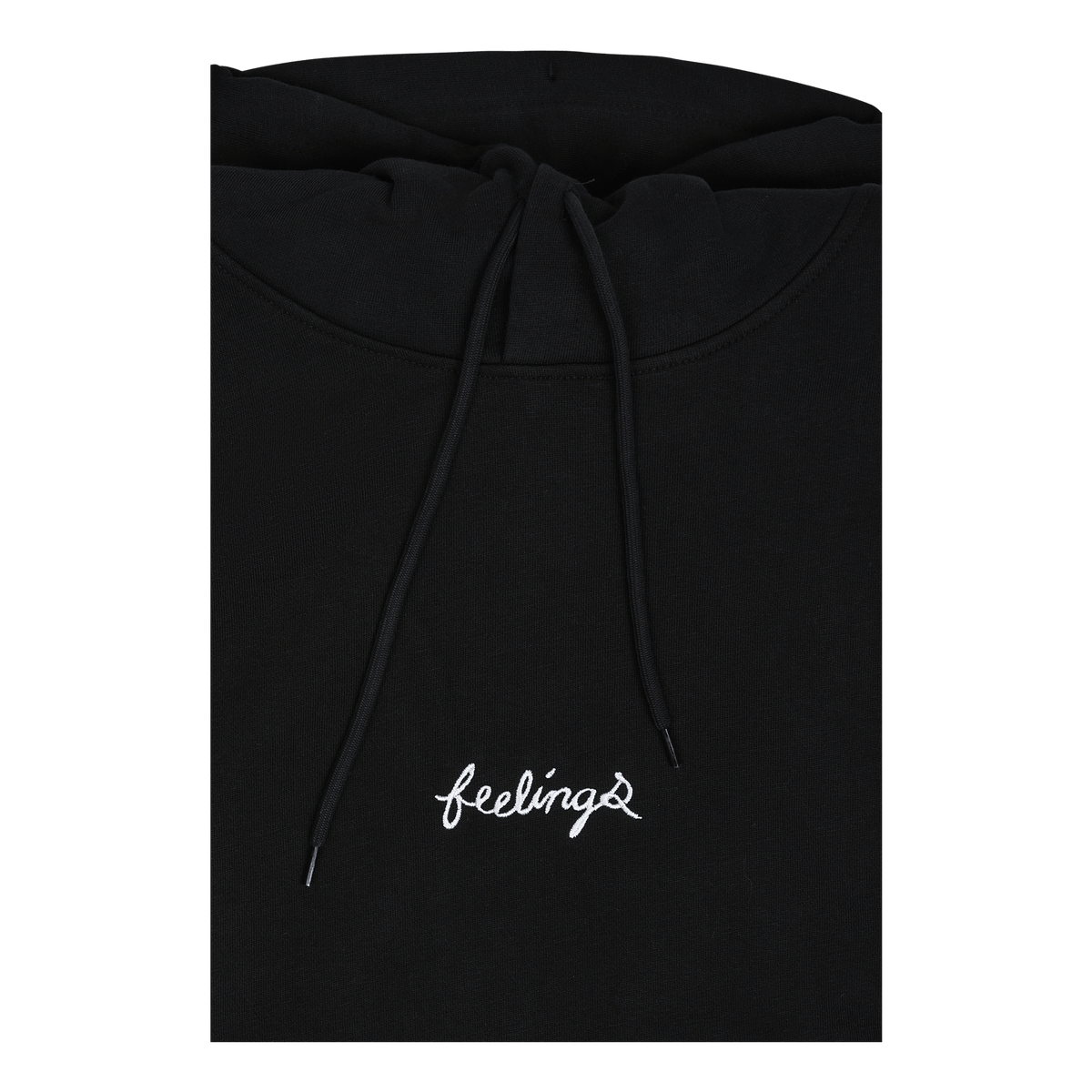 Rose Hooded Sweatshirt Black