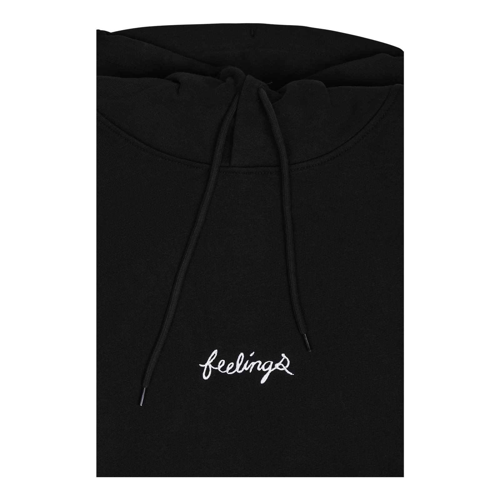 Rose Hooded Sweatshirt Black