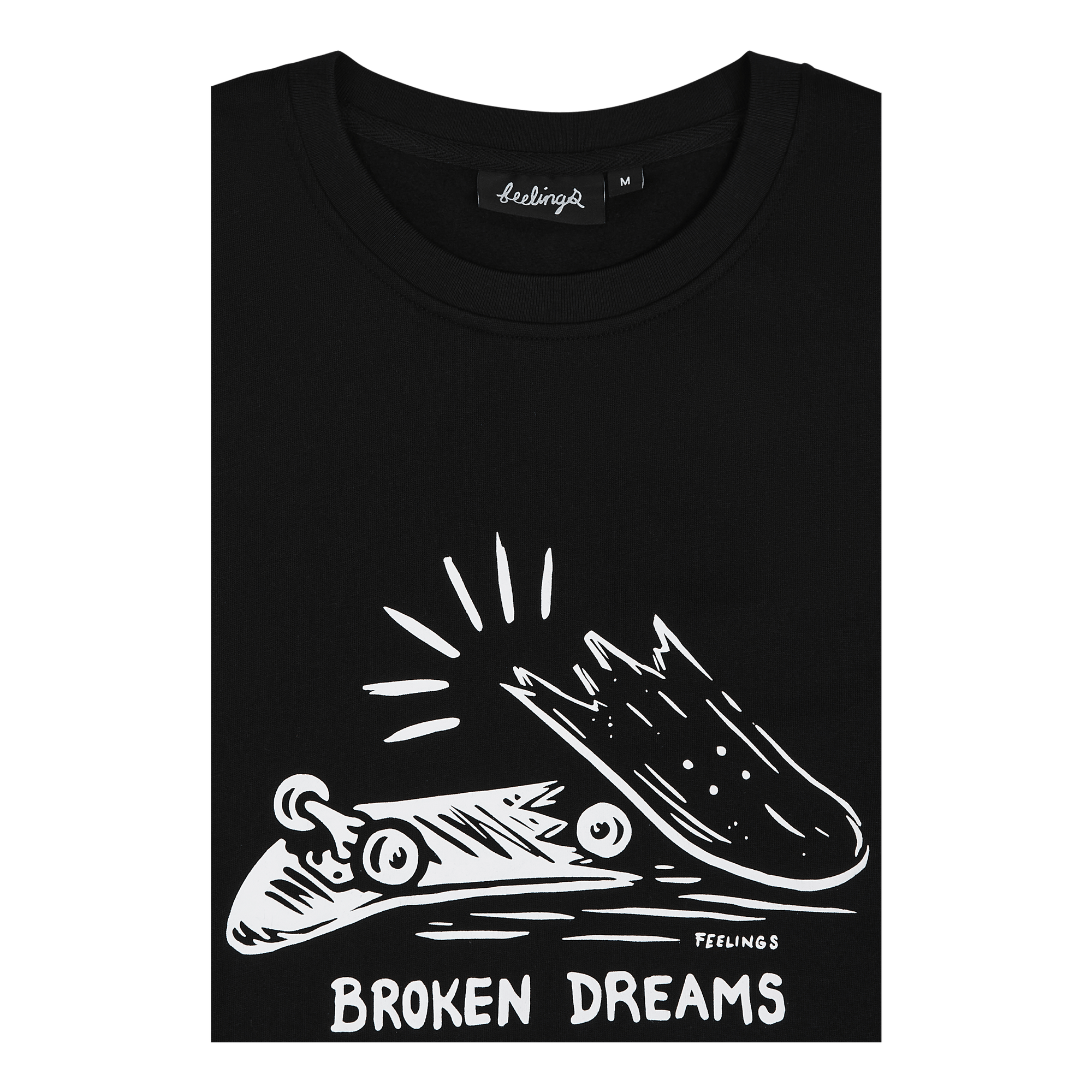 Broken Dreams Crewneck Sweatsh Black