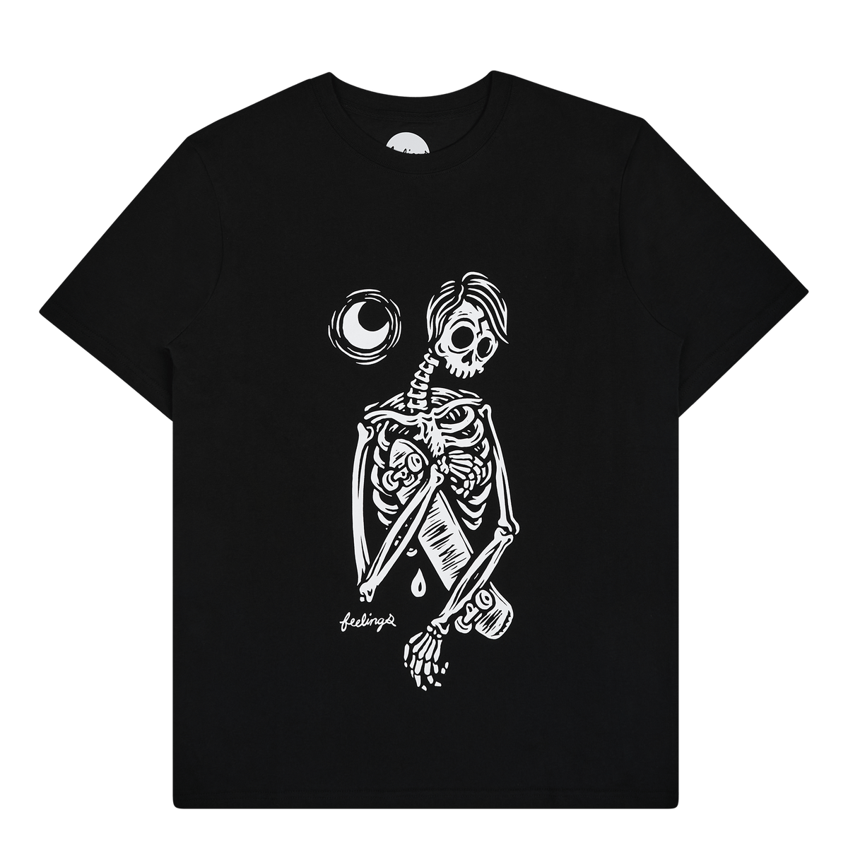 By The Moon Tee Black