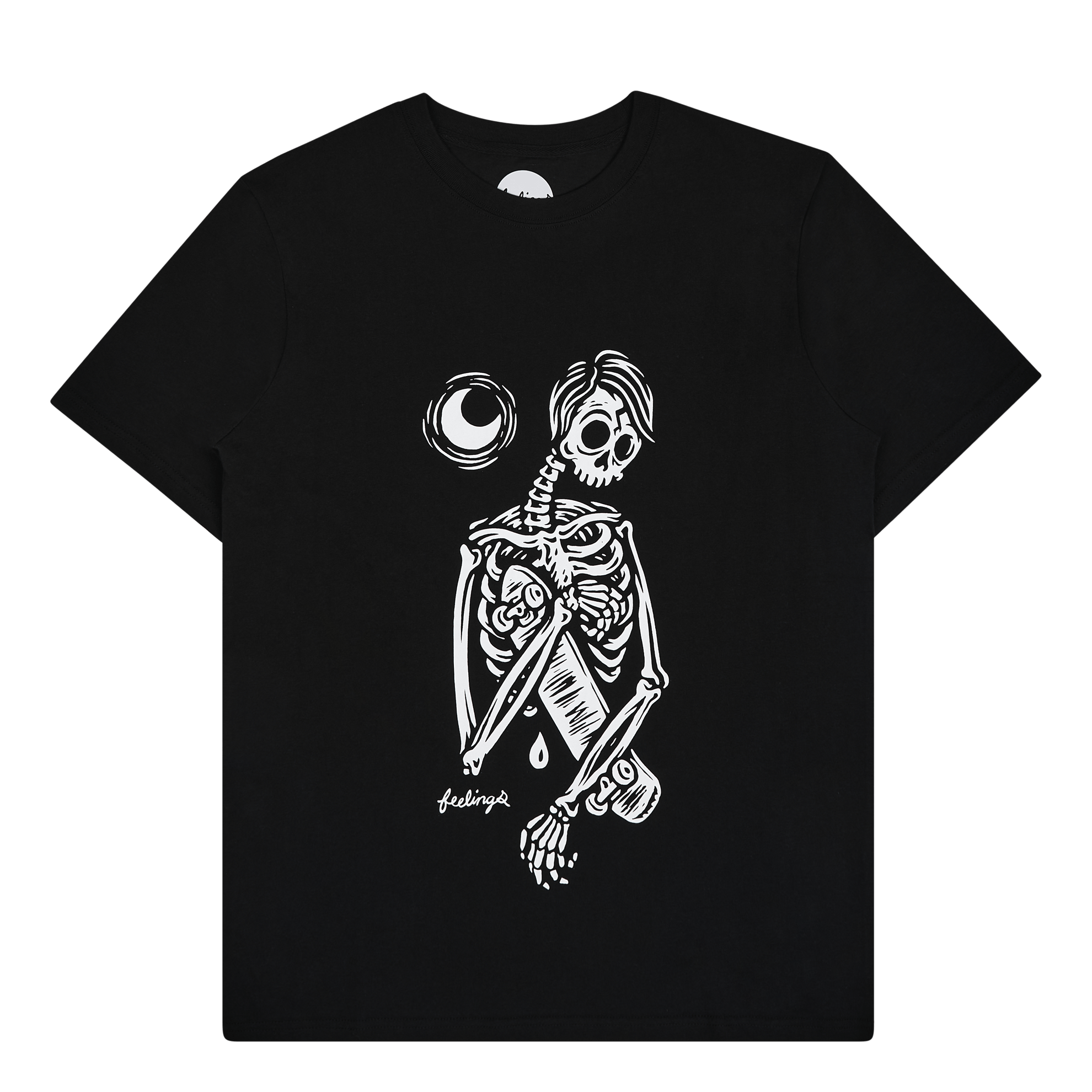 By The Moon Tee Black