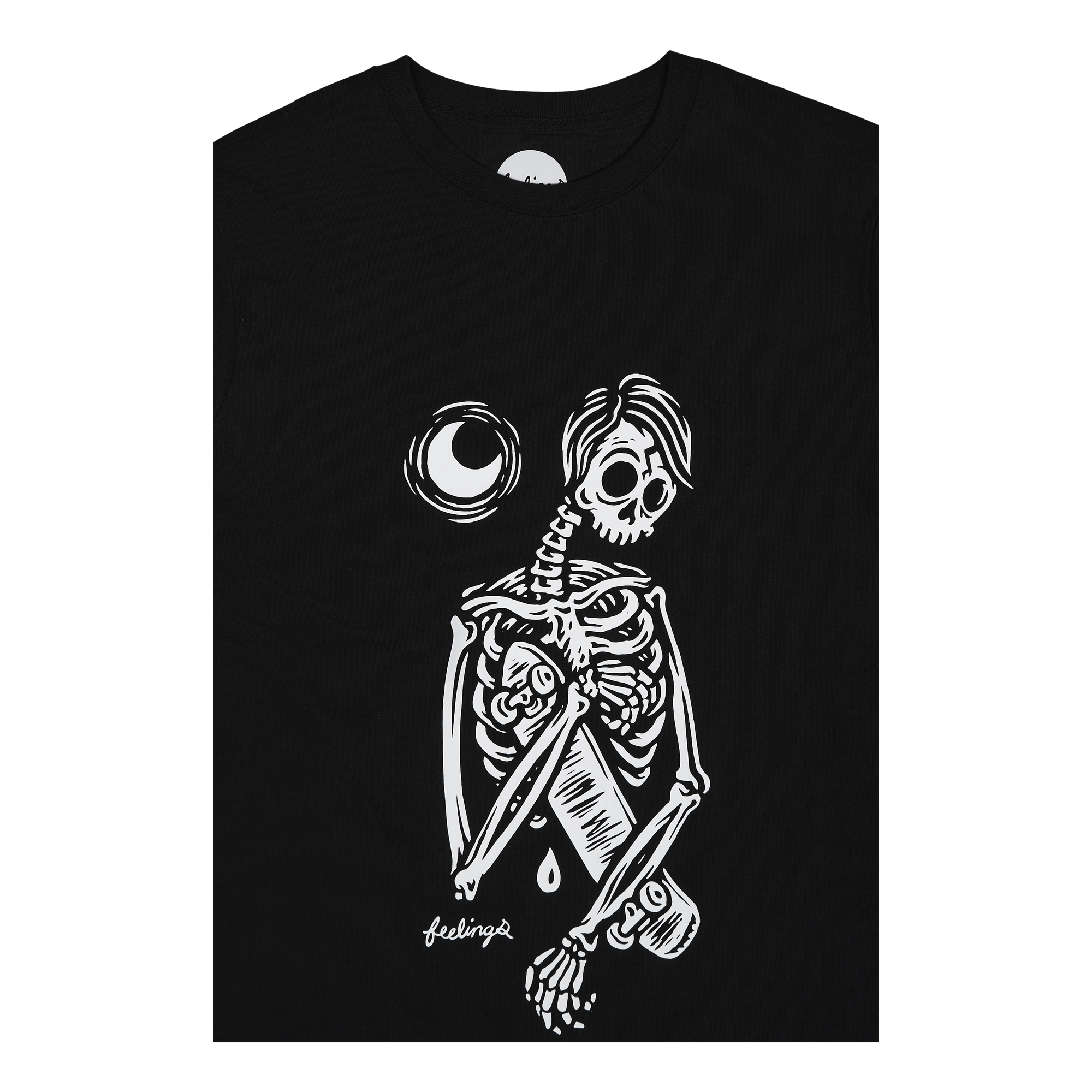 By The Moon Tee Black