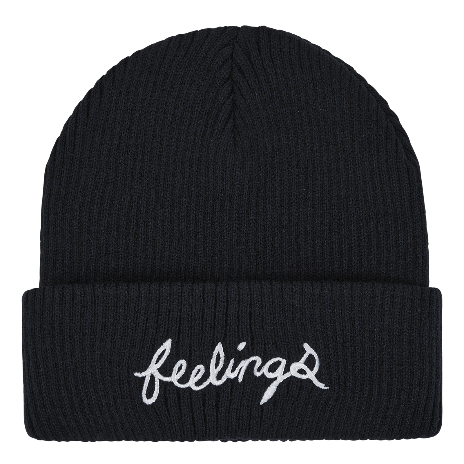Feelings Logo Beanie Navy