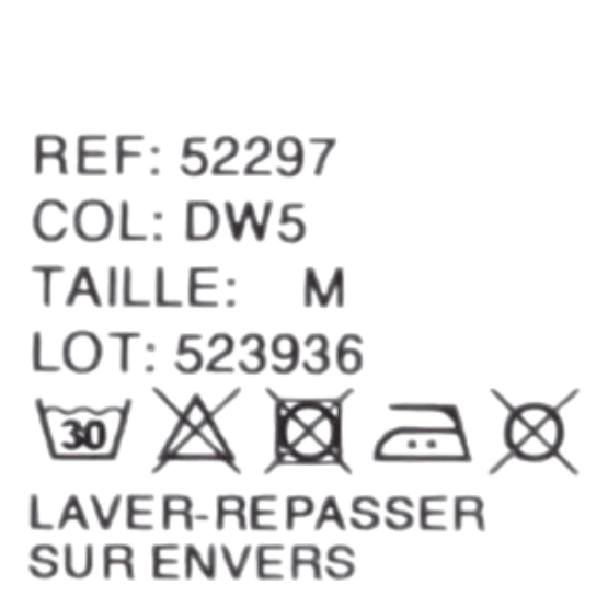 Marinière "houat" Hé Blanc/etoile