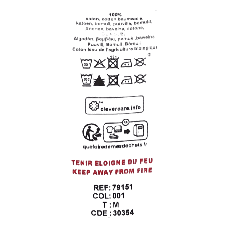 T-shirt Héritage Ave Blanc