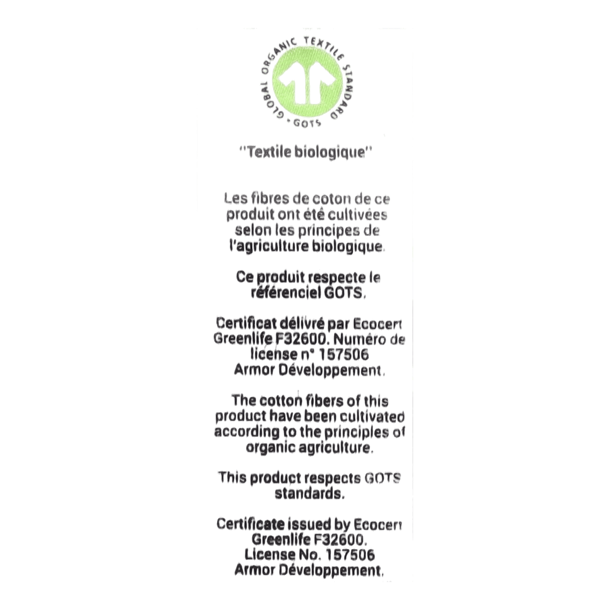 T-shirt Héritage Ave Noir