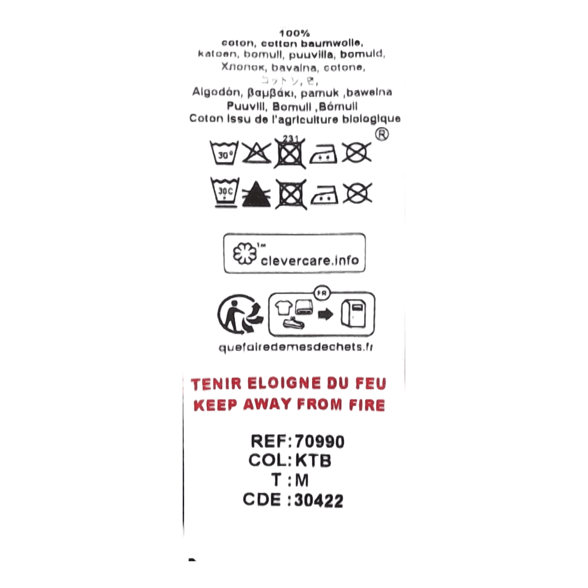 T-shirt Héritage Argile E23