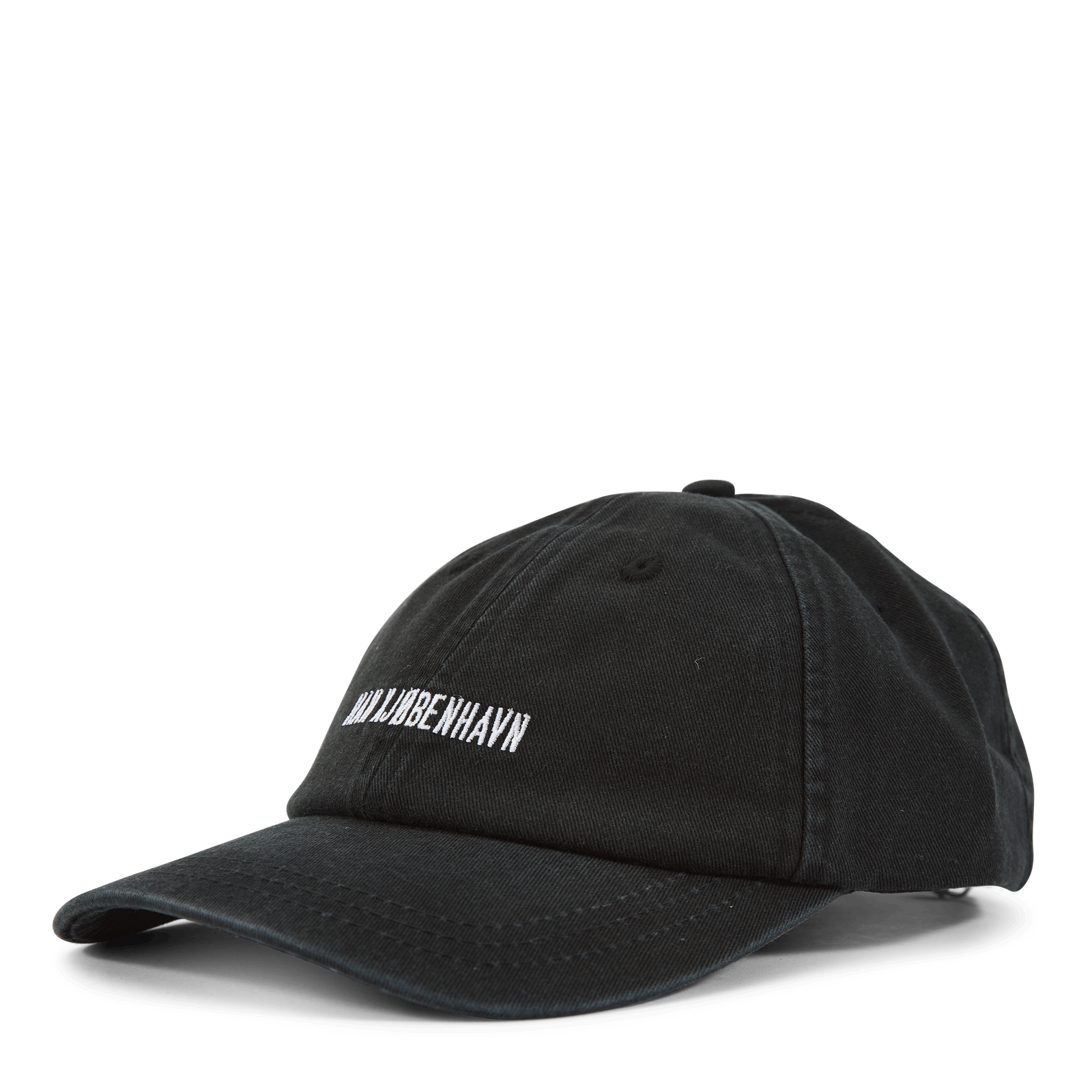 Cotton Cap Black Logo
