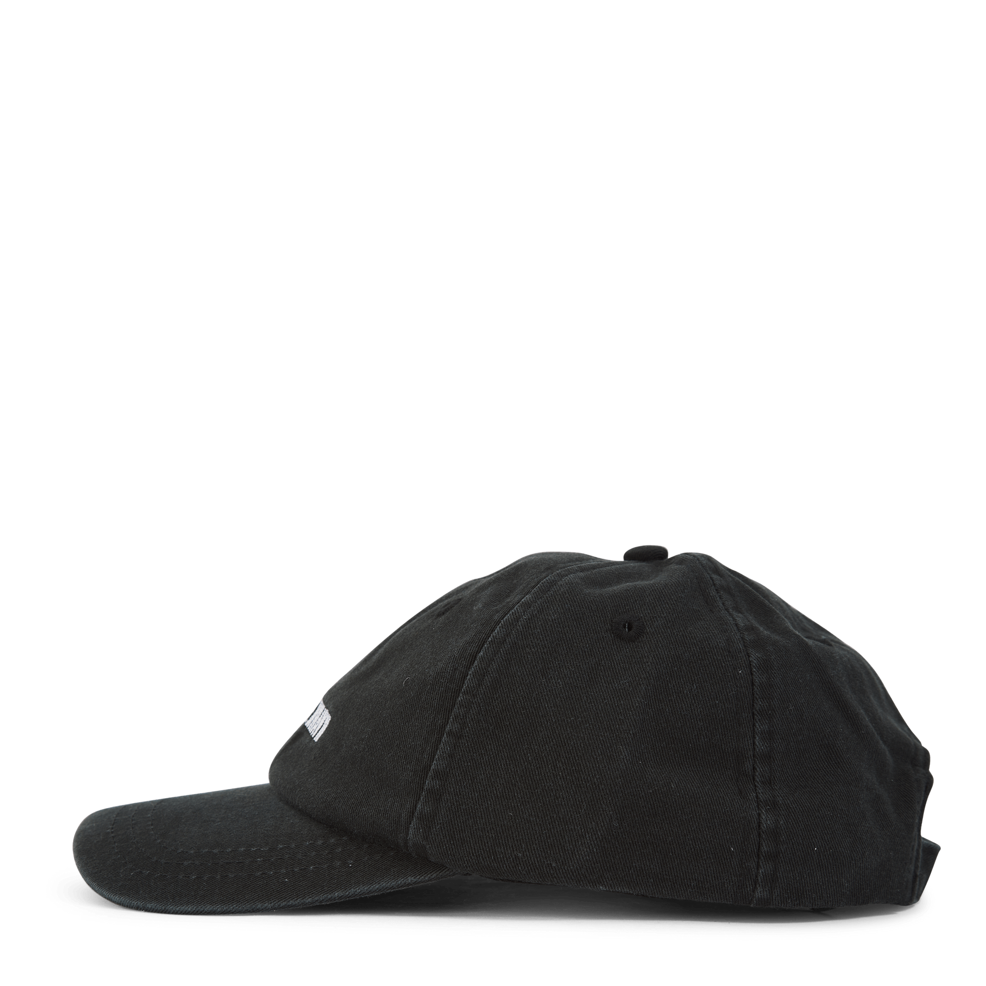 Cotton Cap Black Logo