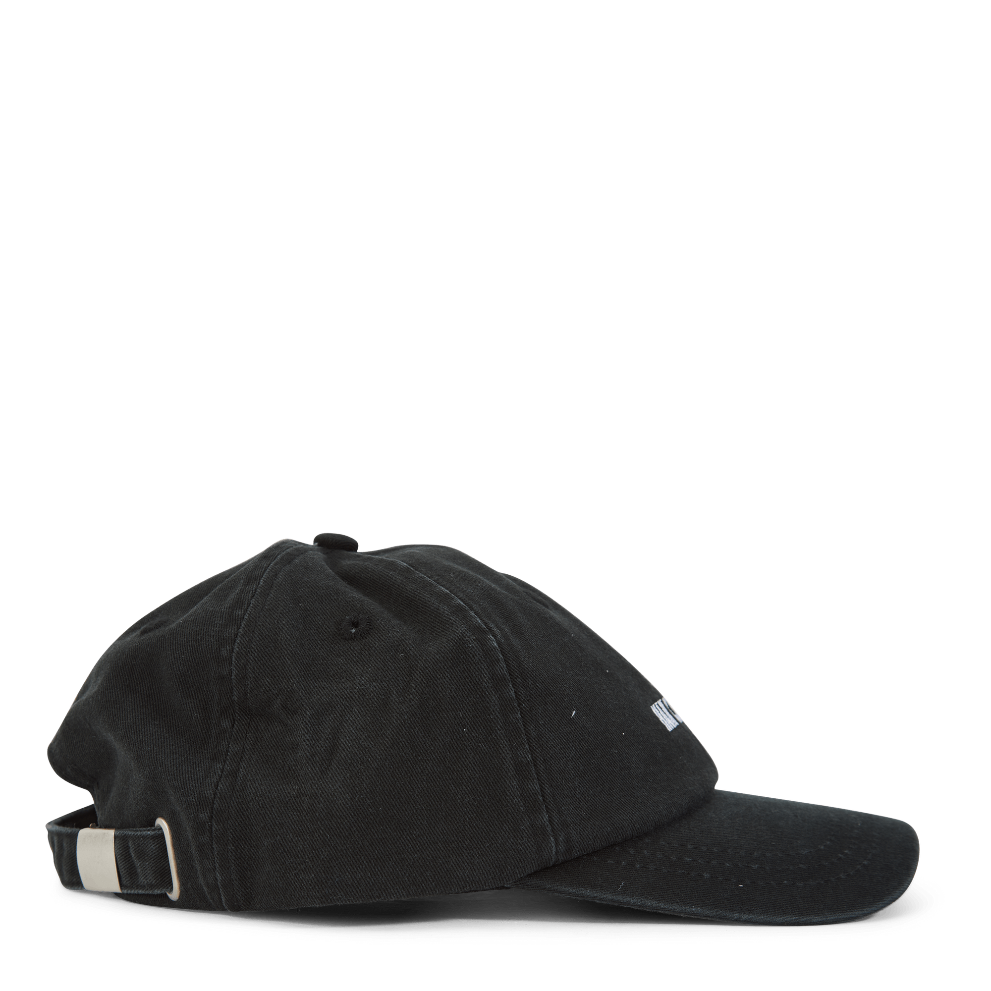 Cotton Cap Black Logo