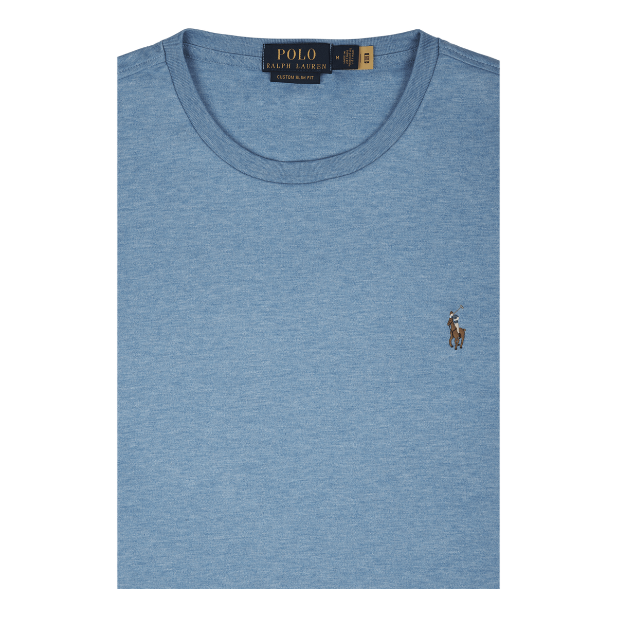 Custom Slim Fit Soft Cotton T-Shirt Soft Royal Heather