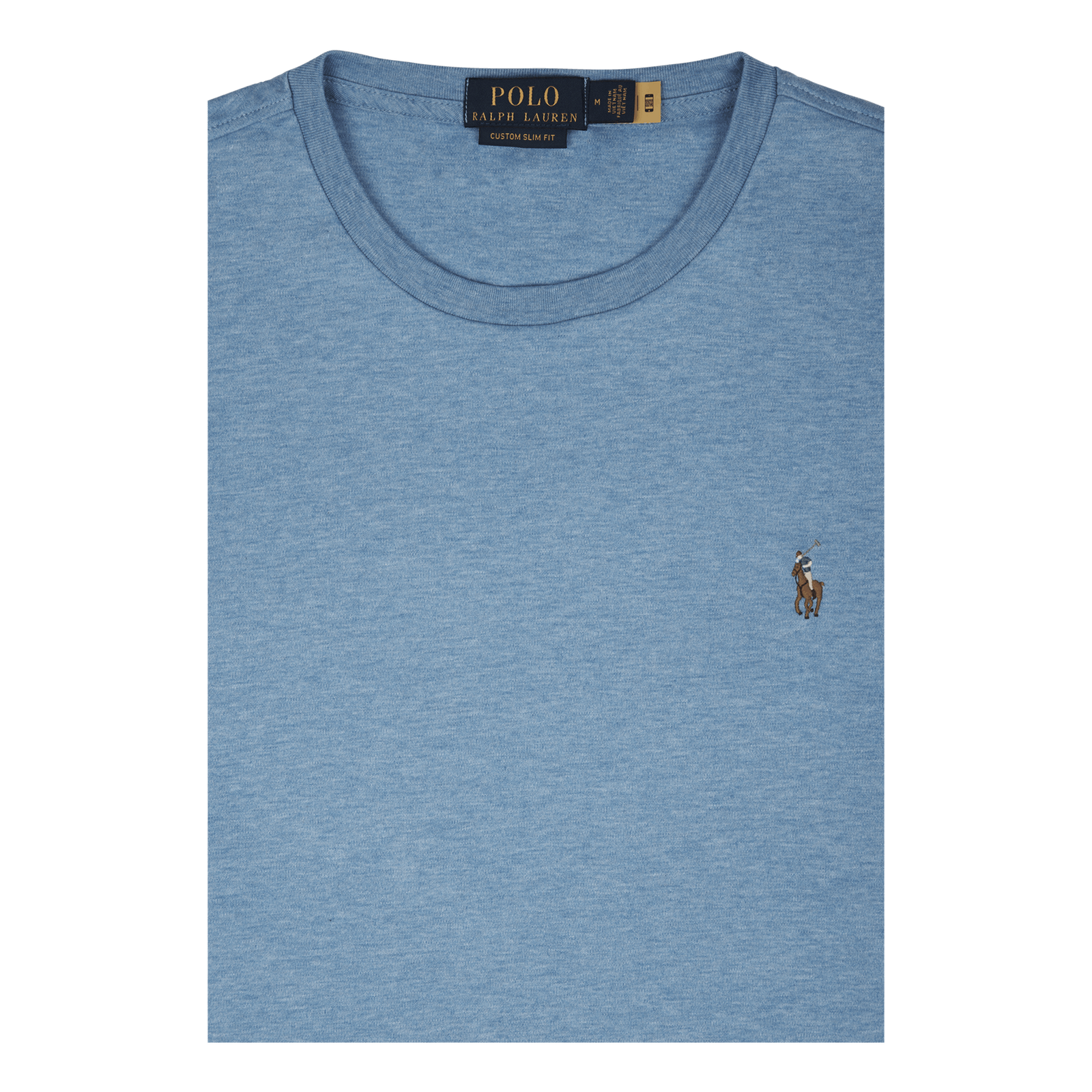 Custom Slim Fit Soft Cotton T-Shirt Soft Royal Heather