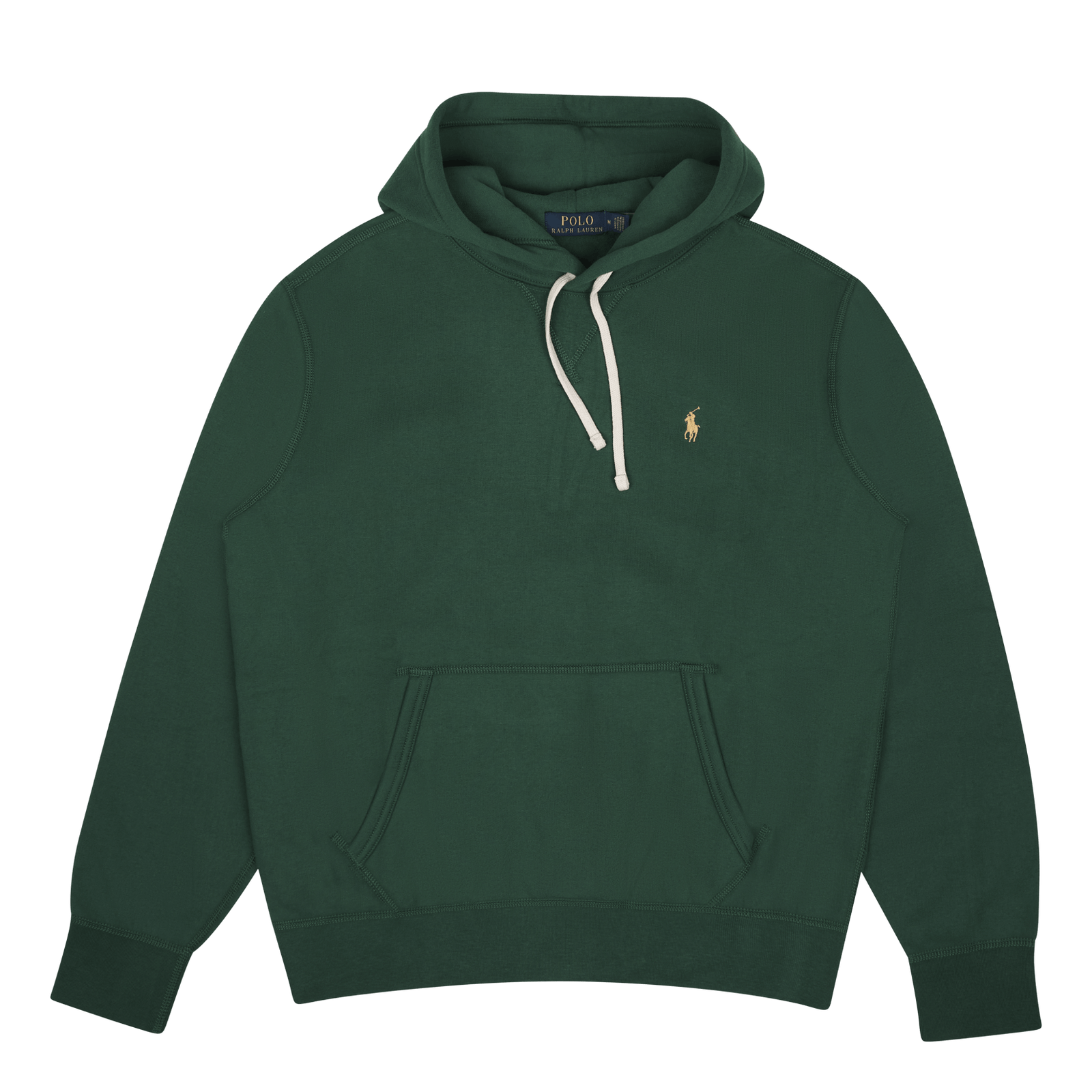 The RL Fleece Hoodie Athletic Green