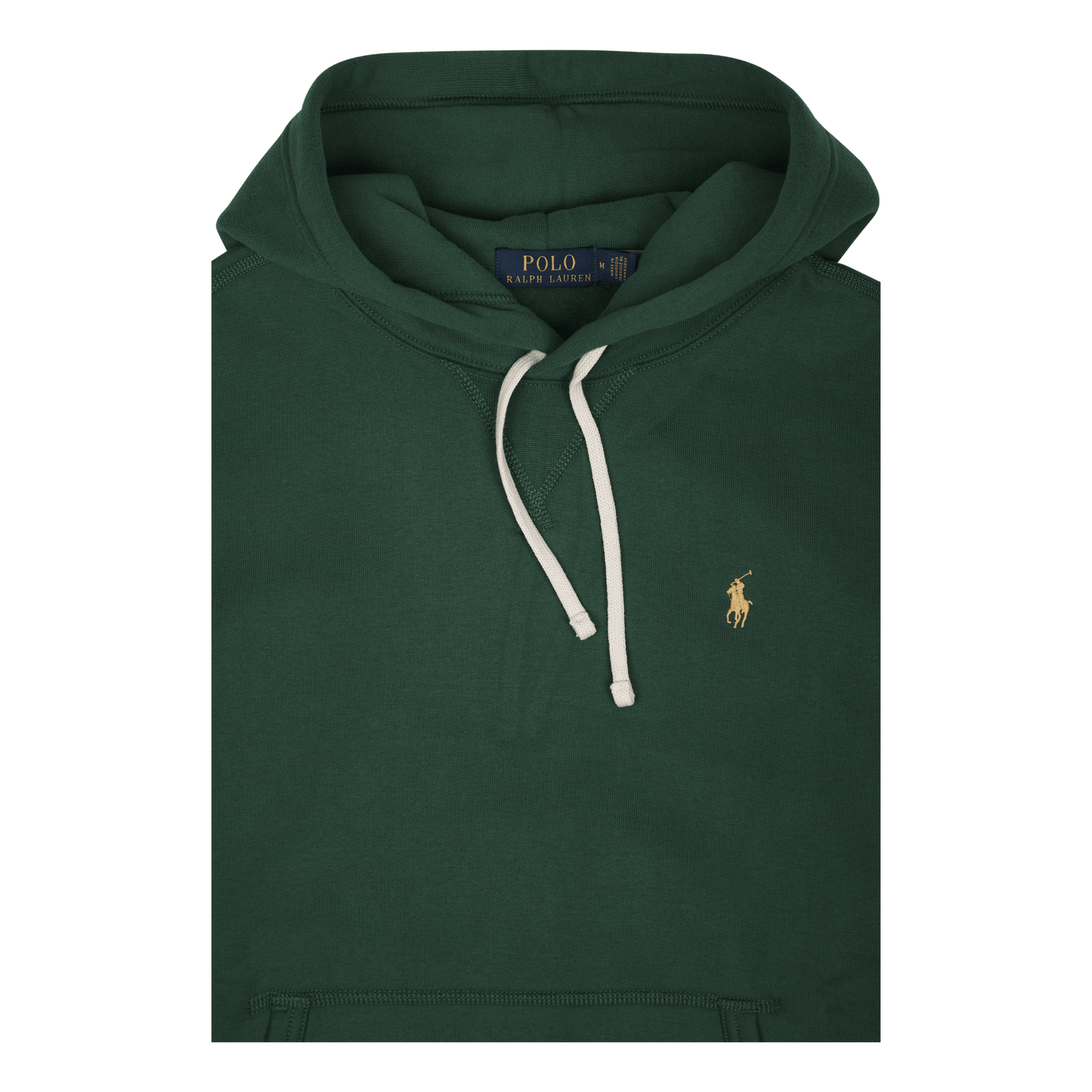 The RL Fleece Hoodie Athletic Green