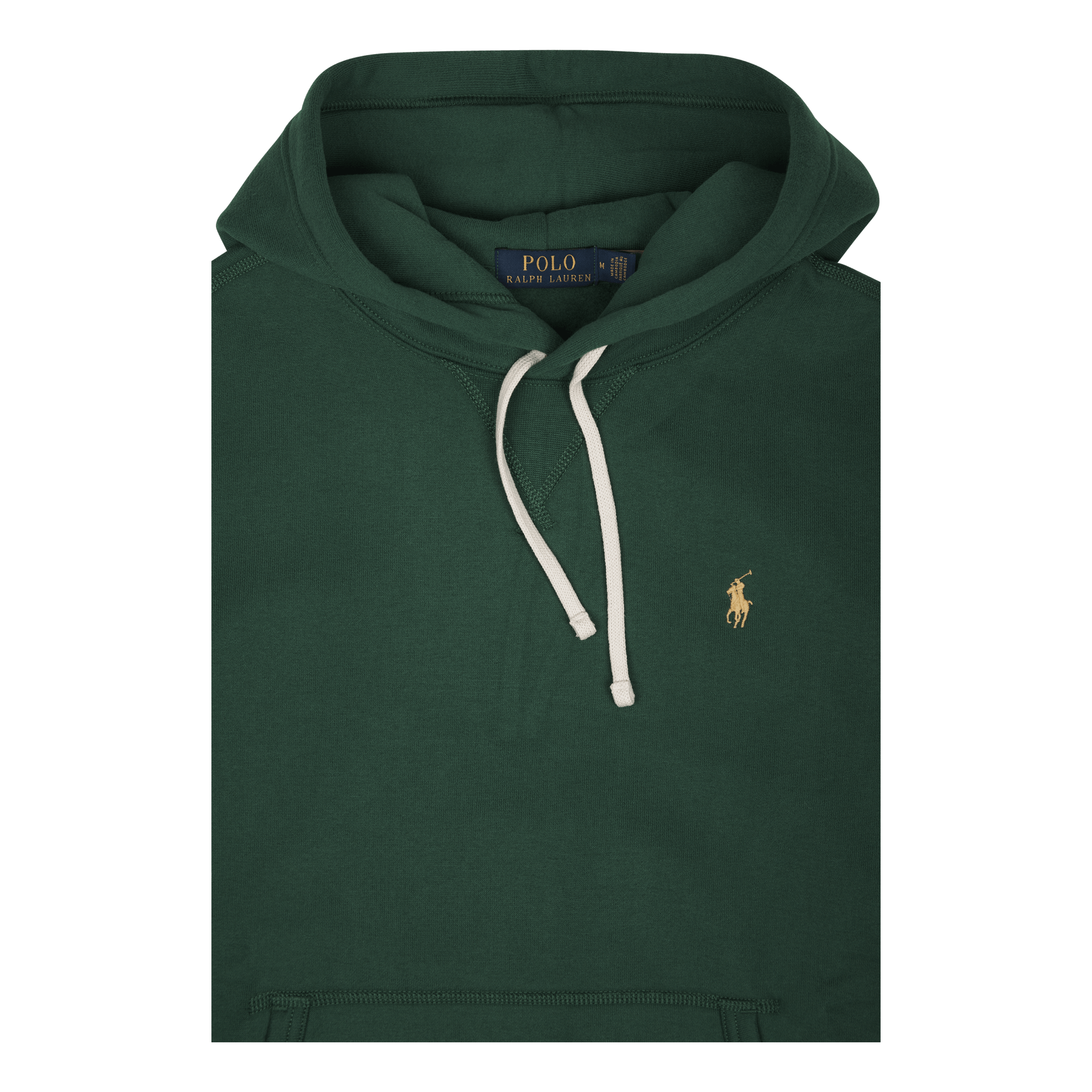 The RL Fleece Hoodie Athletic Green