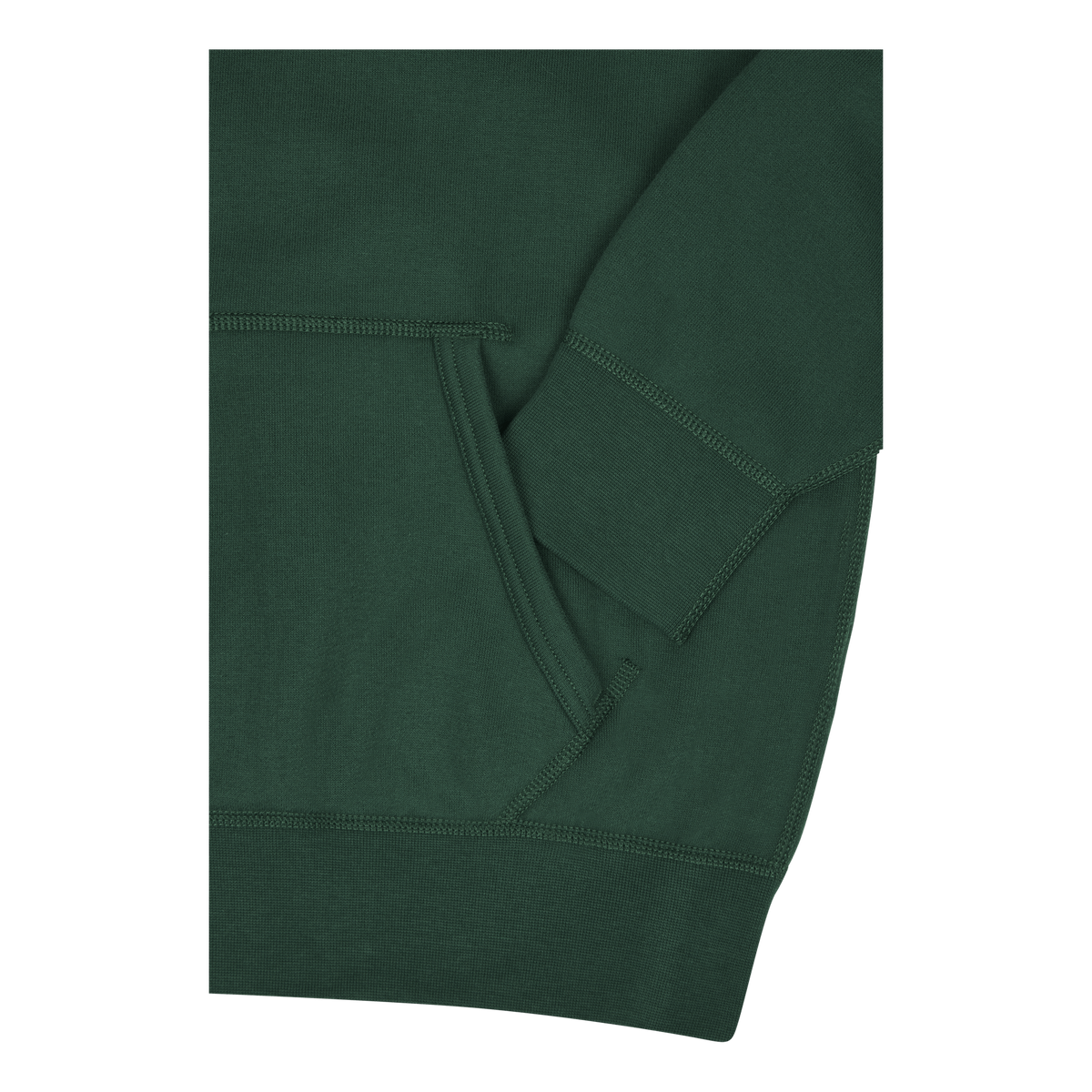 The RL Fleece Hoodie Athletic Green
