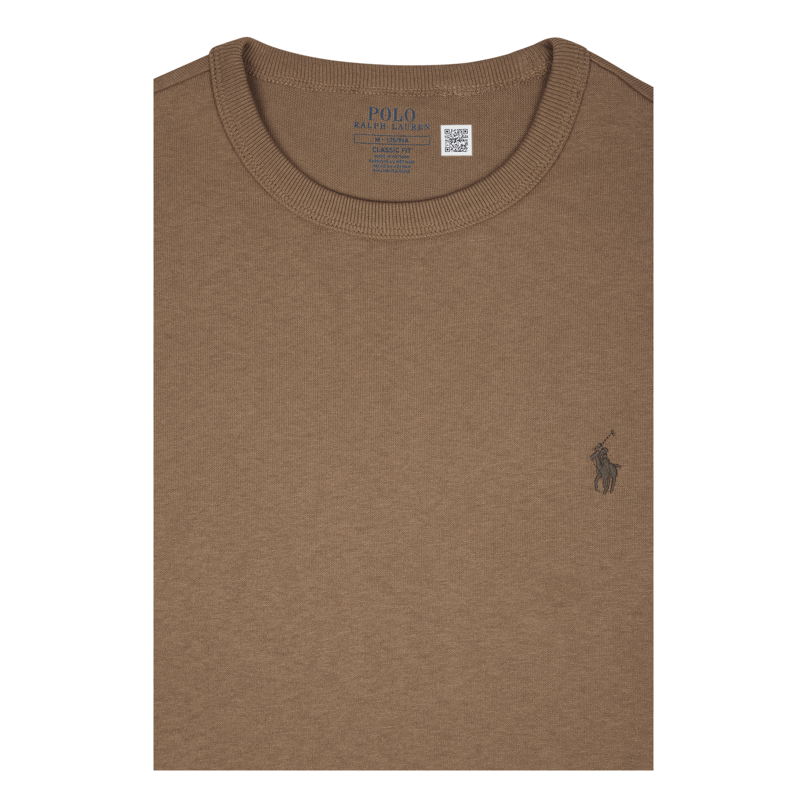Classic Fit Jersey Crewneck T-Shirt Montana Khaki