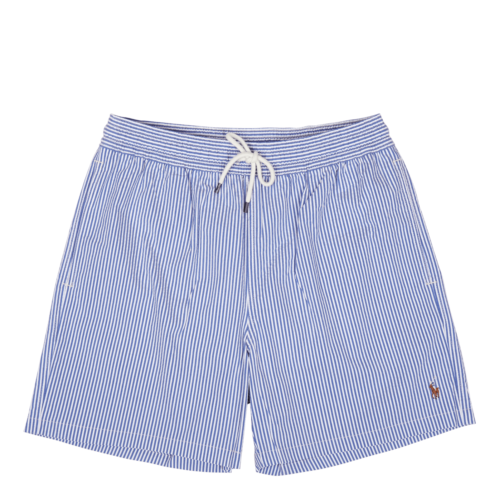 5.75-Inch Traveler Classic Swim Trunk Cruise Royal Seersucker